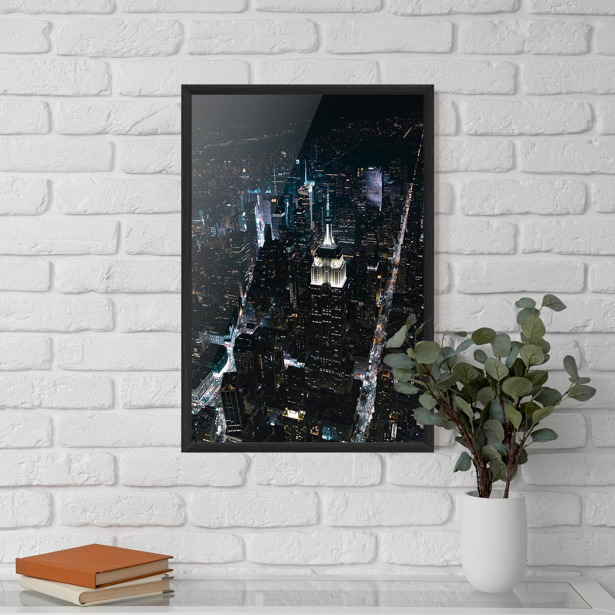 Poster Înrămat Night Landscape mockup 5