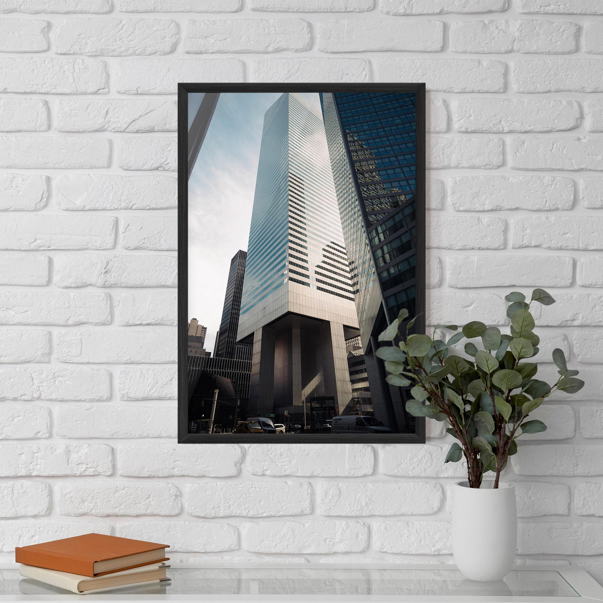 Poster Înrămat Skyline Building mockup 5