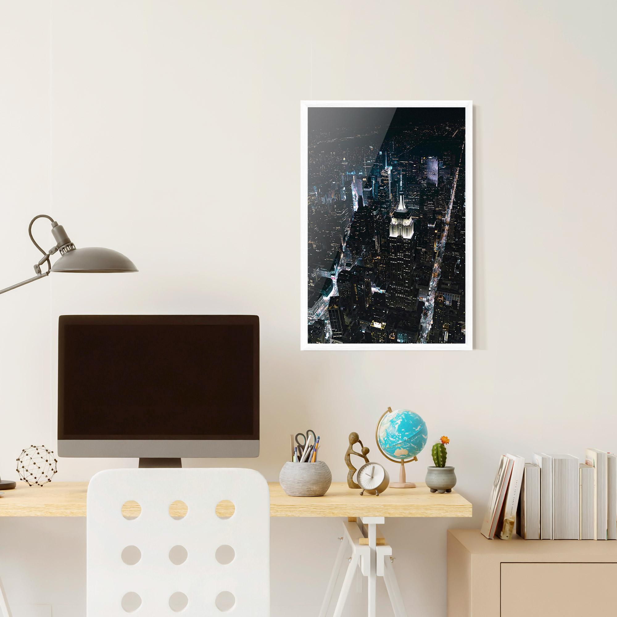 Poster Înrămat Night Landscape mockup 6