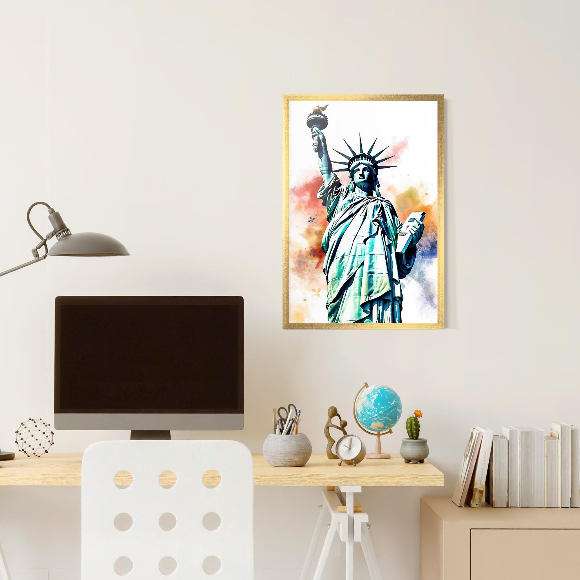 Poster Înrămat Liberty Art mockup 6