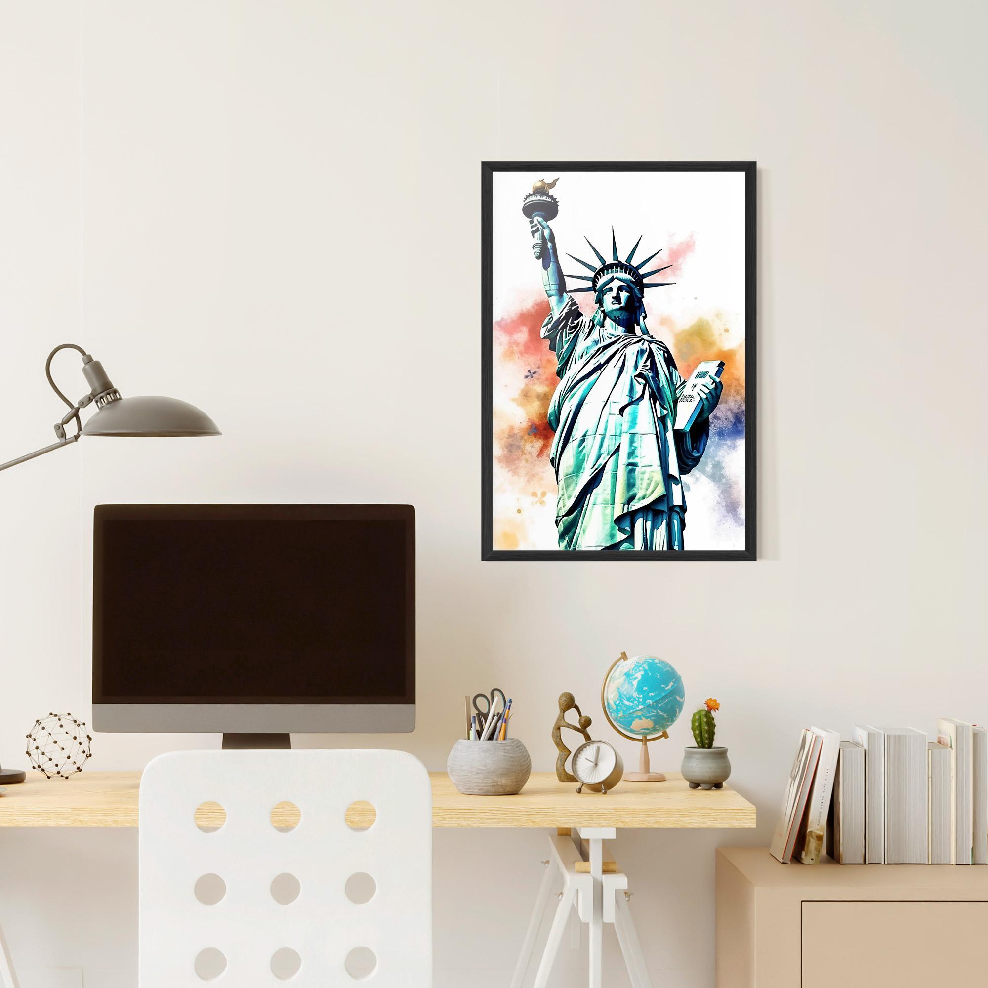 Poster Înrămat Liberty Art mockup 6