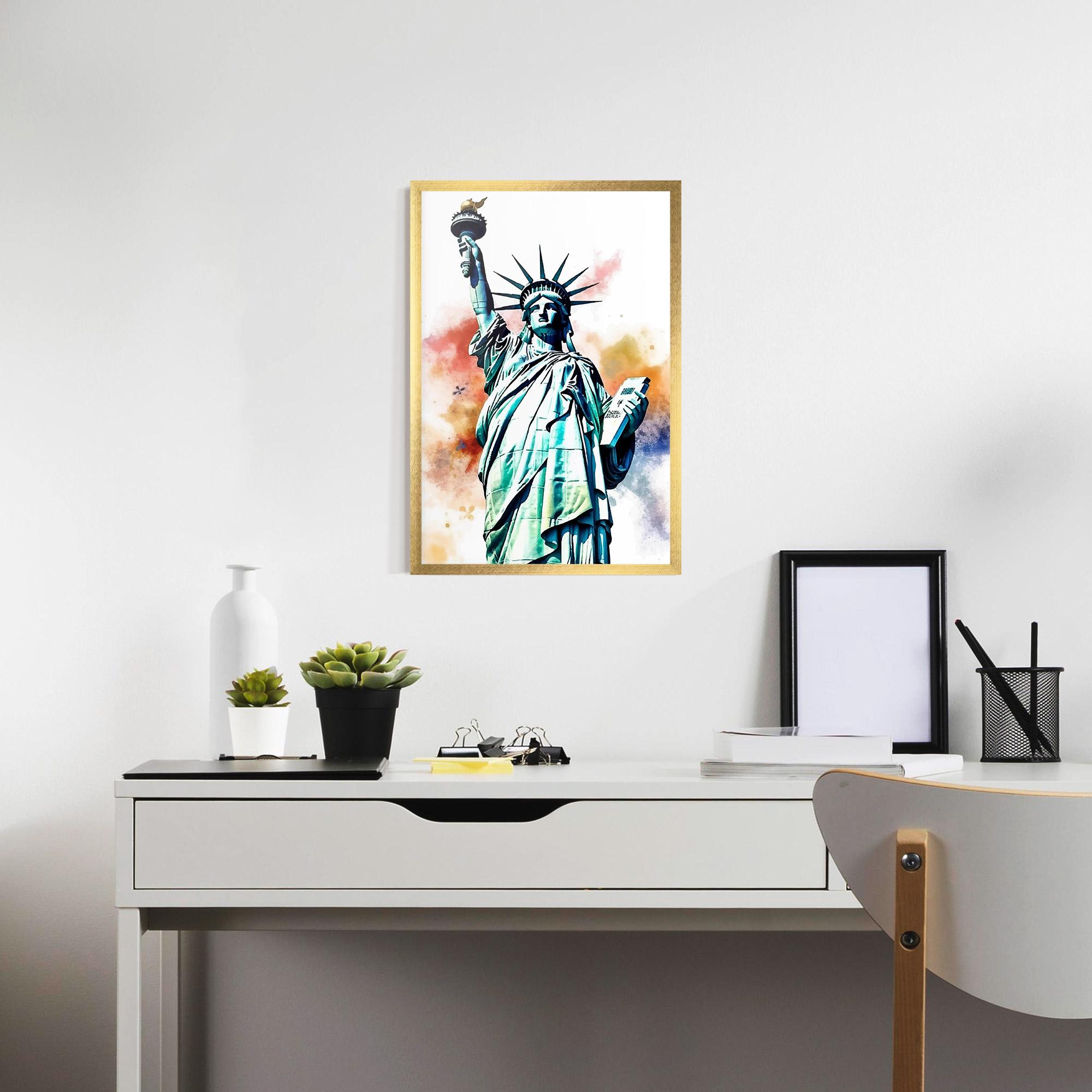 Poster Înrămat Liberty Art mockup 7