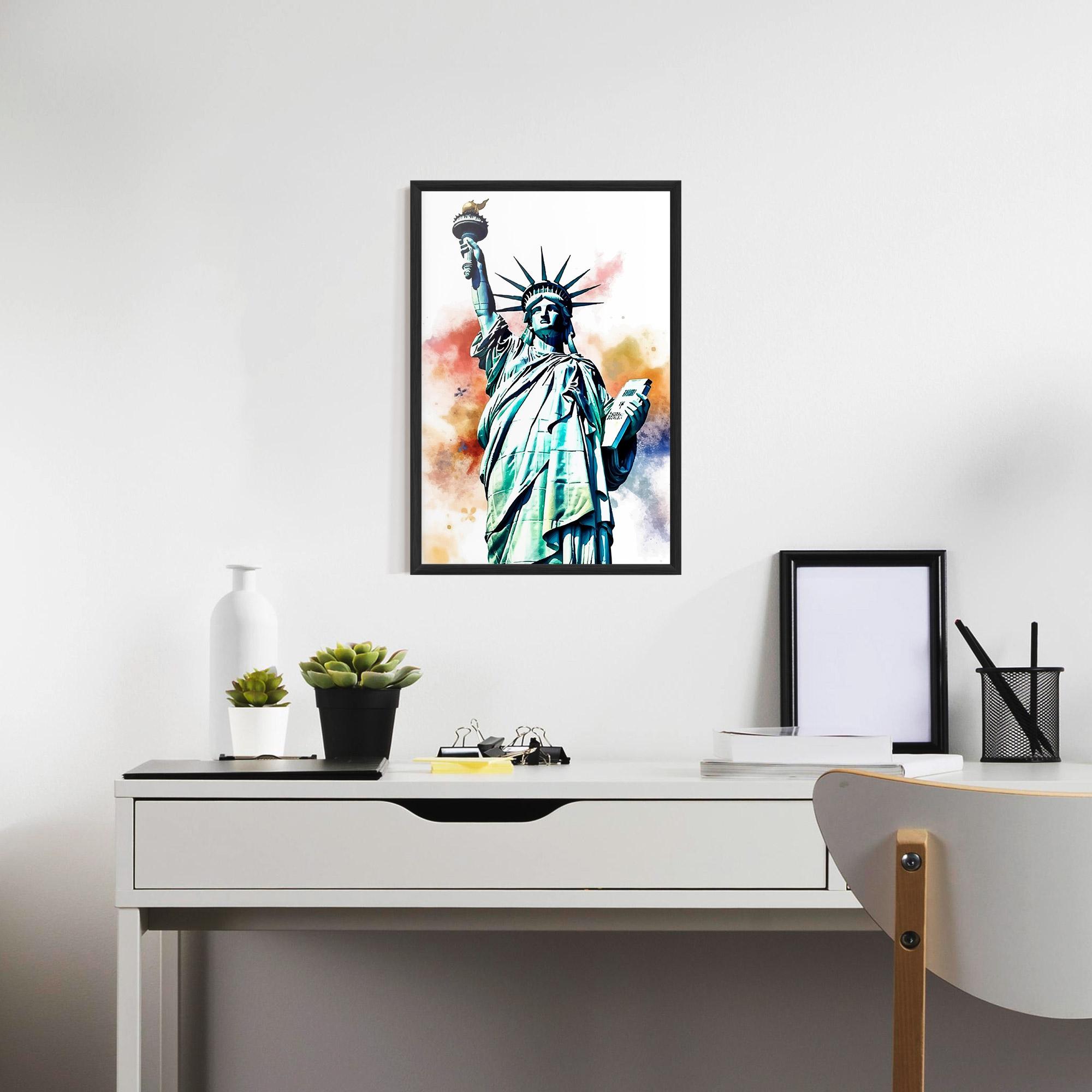 Poster Înrămat Liberty Art mockup 7