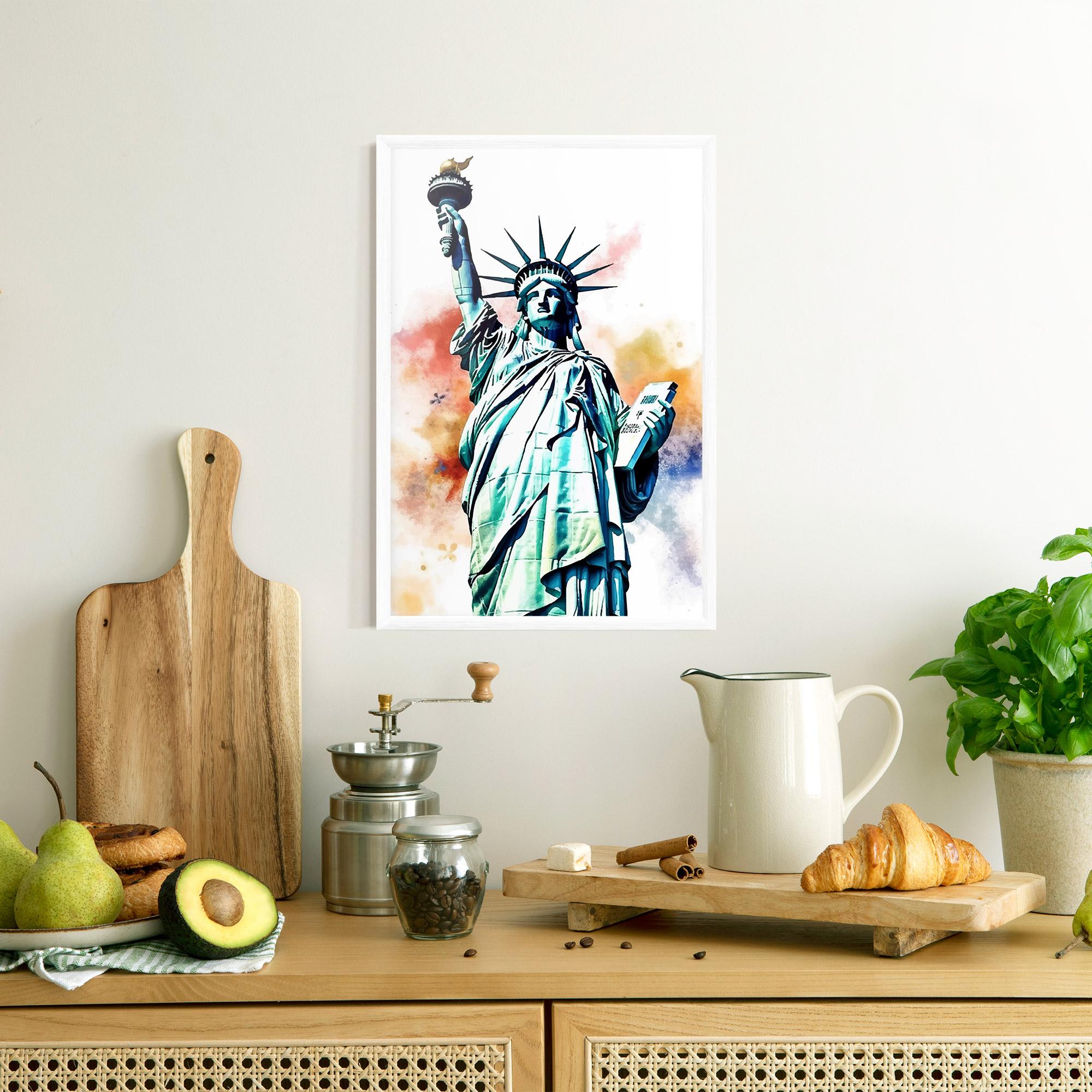 Poster Înrămat Liberty Art mockup 8