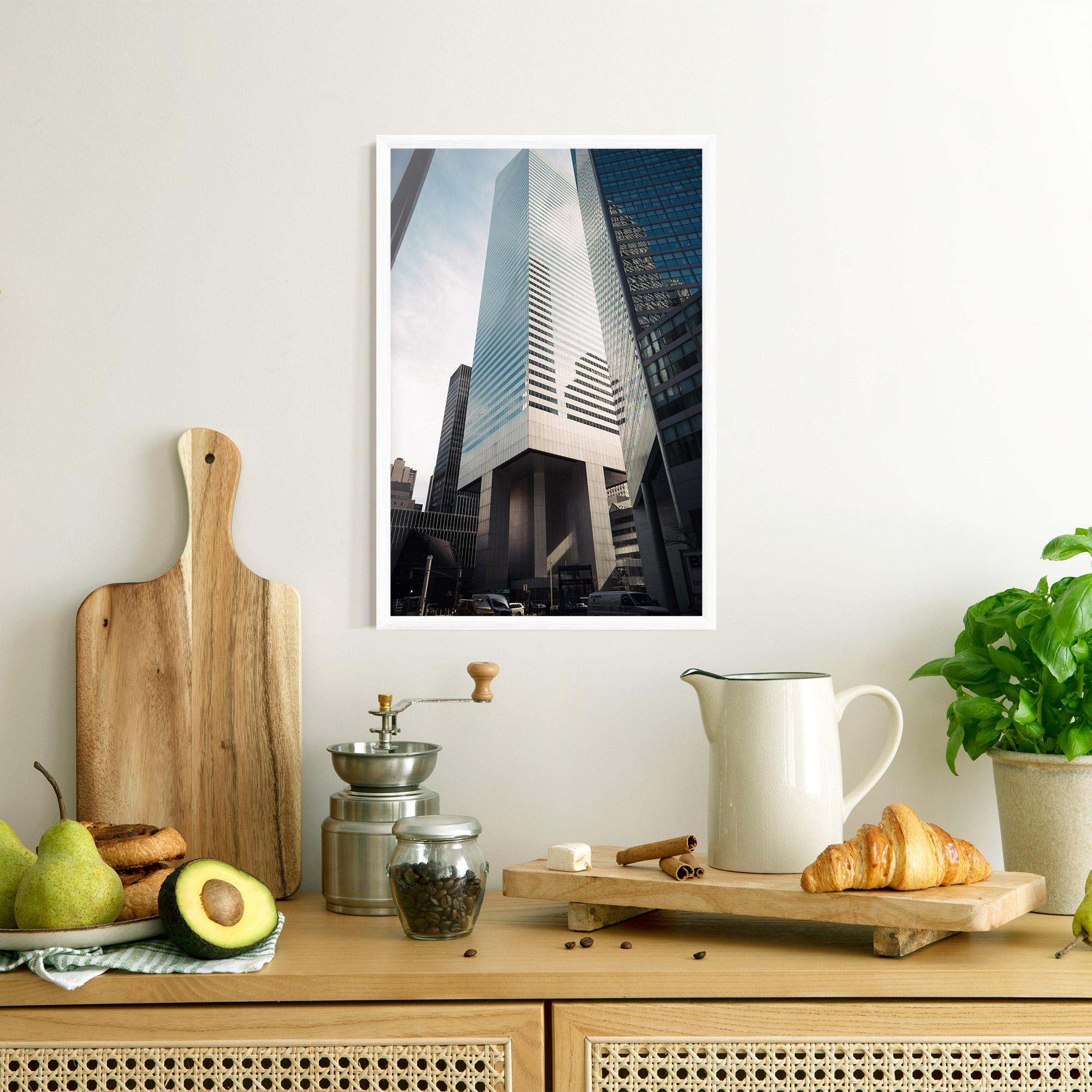 Poster Înrămat Skyline Building mockup 8