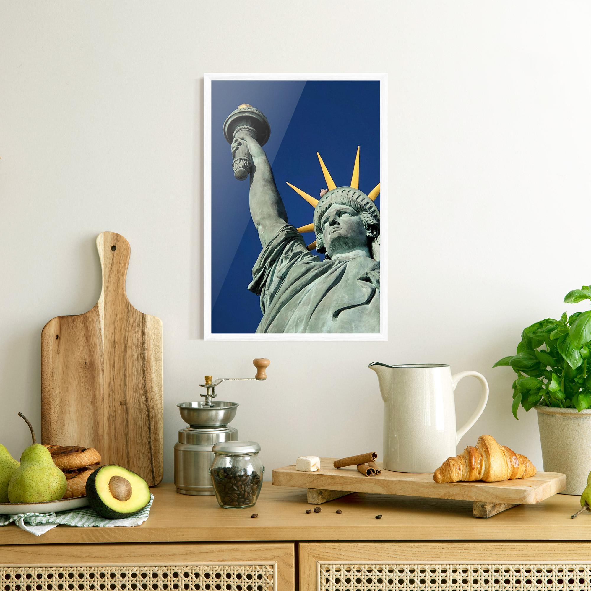 Poster Înrămat Statue Of Liberty mockup 8