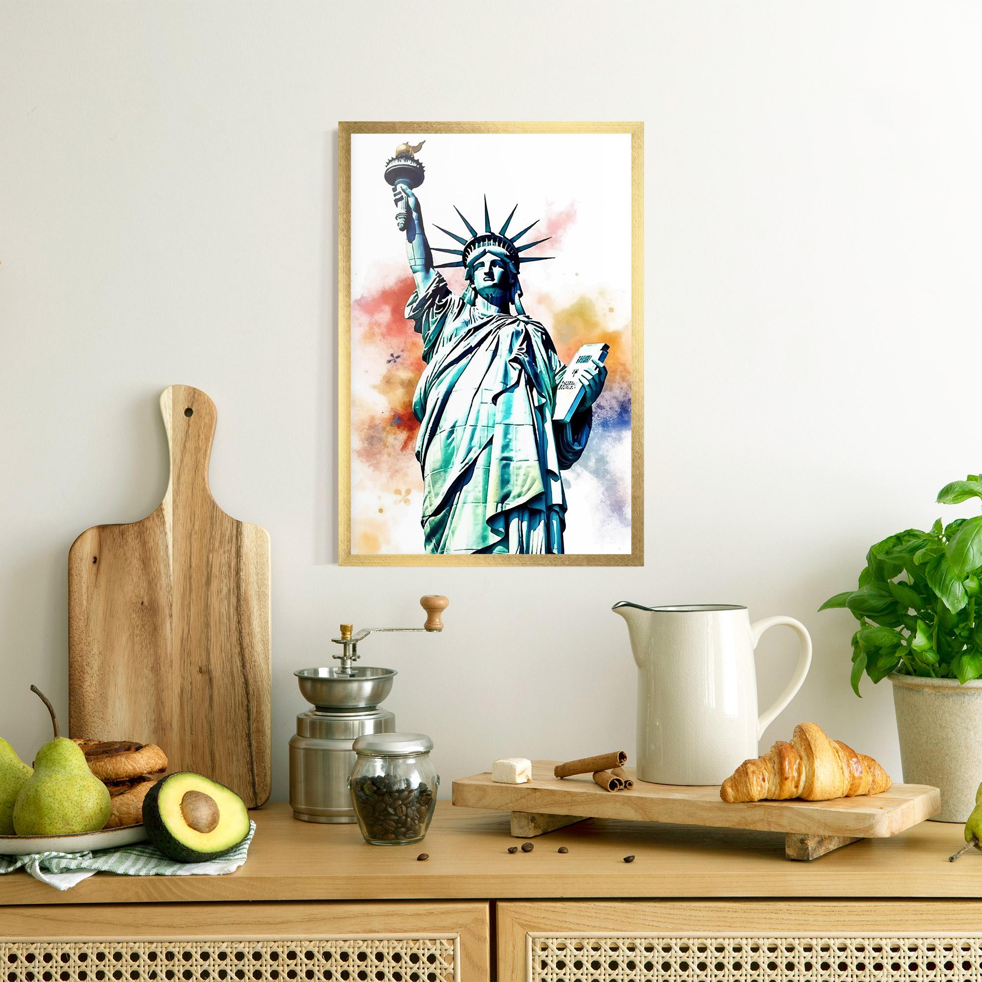 Poster Înrămat Liberty Art mockup 8