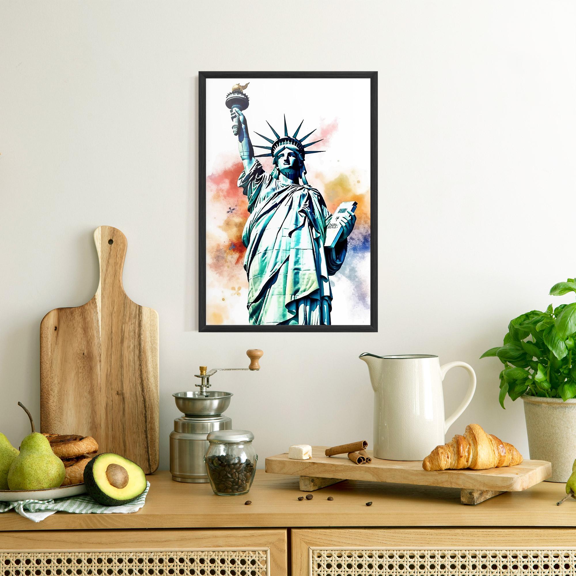 Poster Înrămat Liberty Art mockup 8