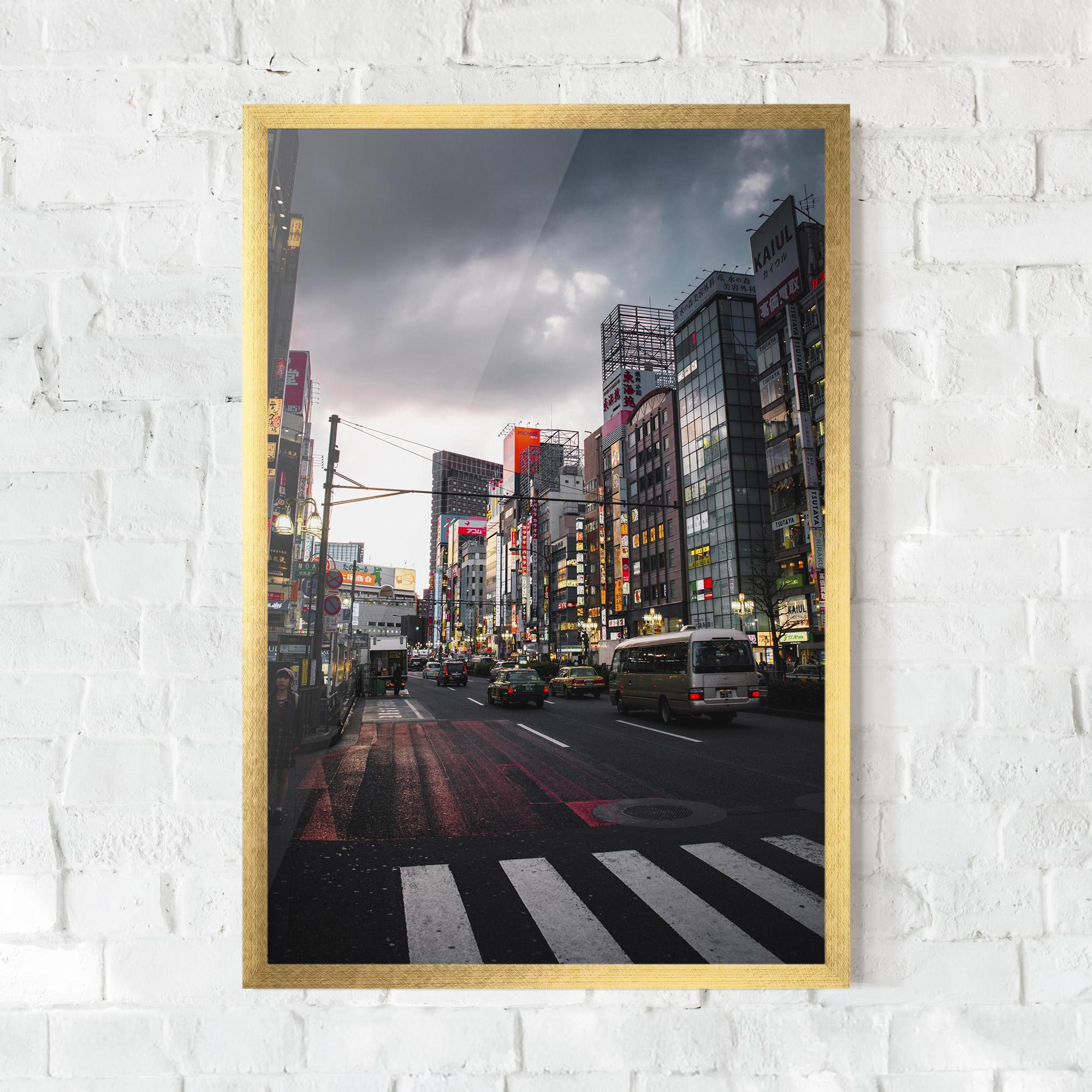 Poster Înrămat Shinjuku mockup 0