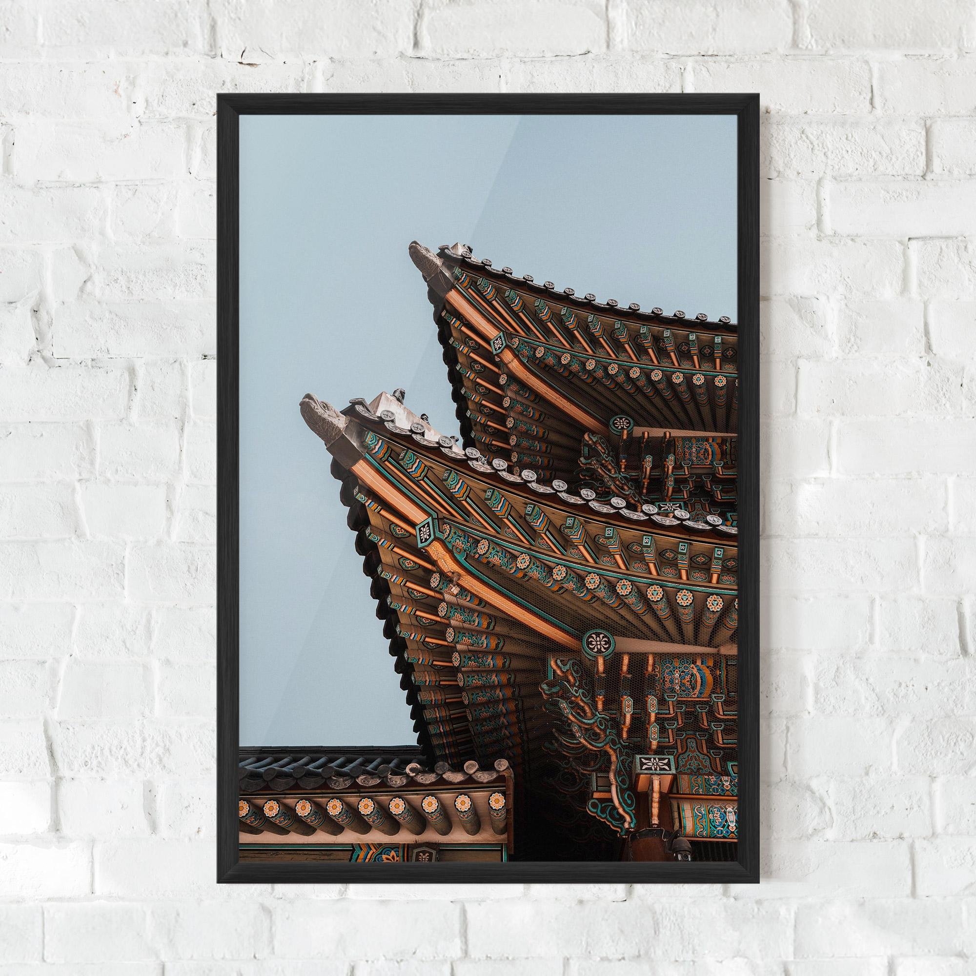 Poster Înrămat Gyeongbokgung mockup 0
