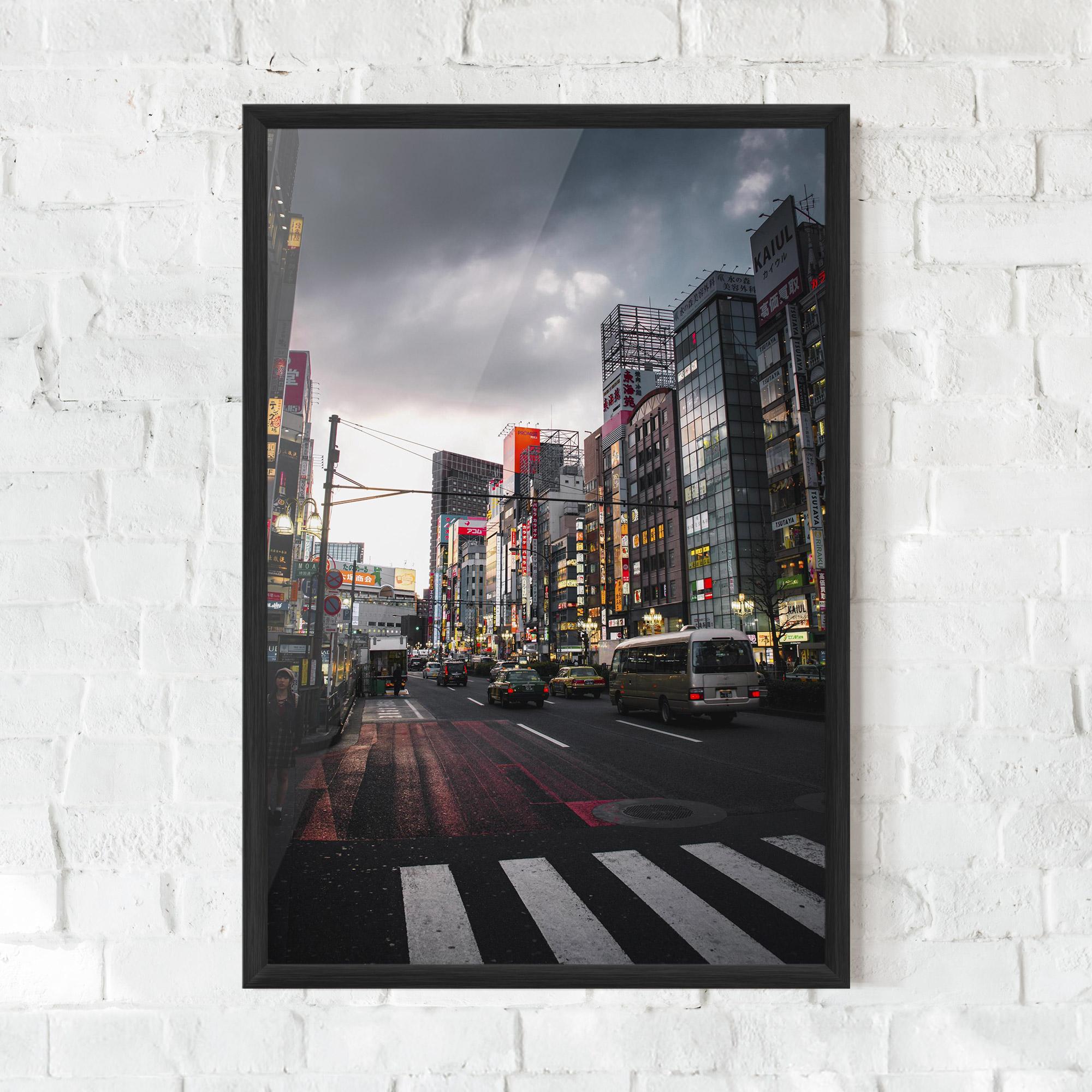 Poster Înrămat Shinjuku mockup 0