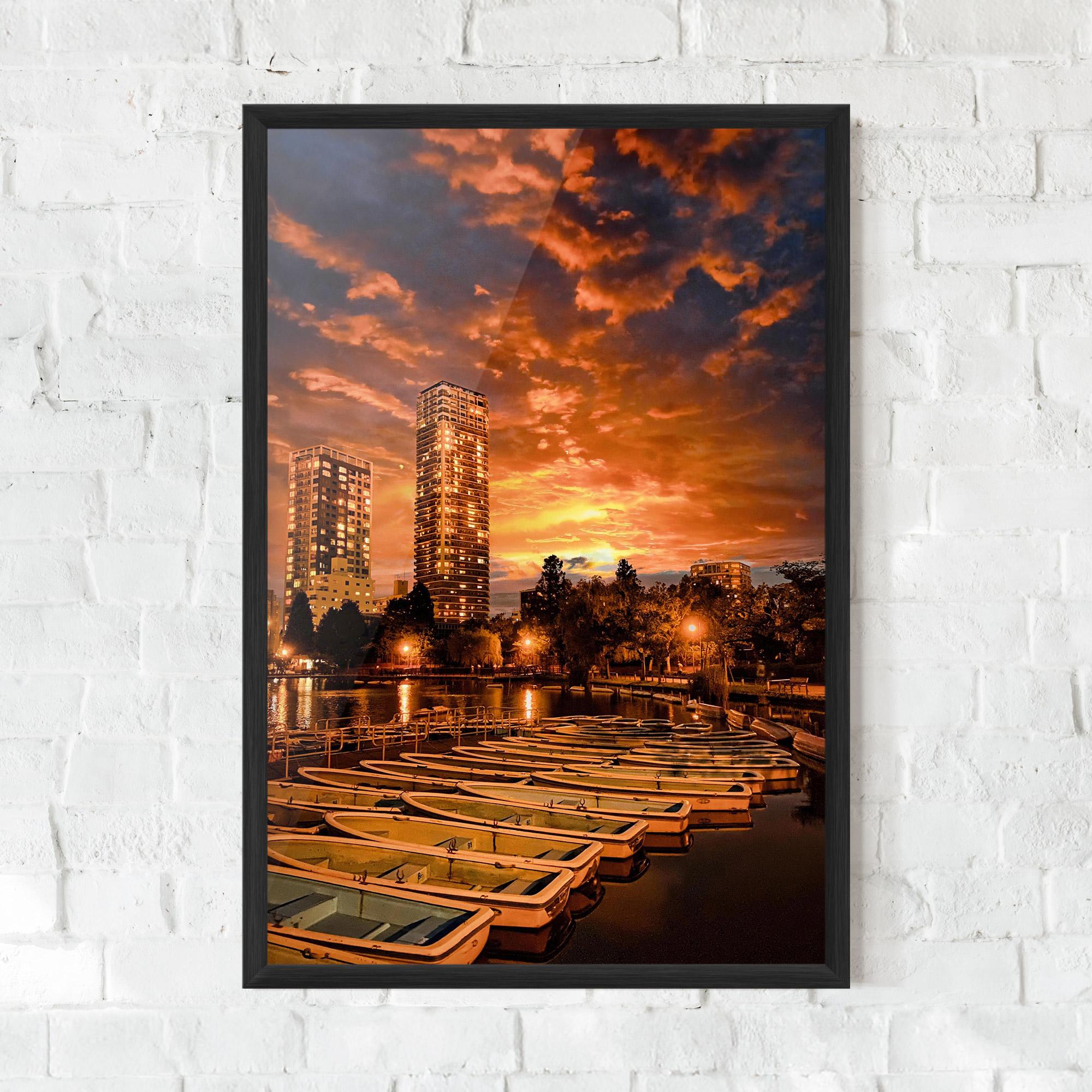 Poster Înrămat Shinobazu mockup 0