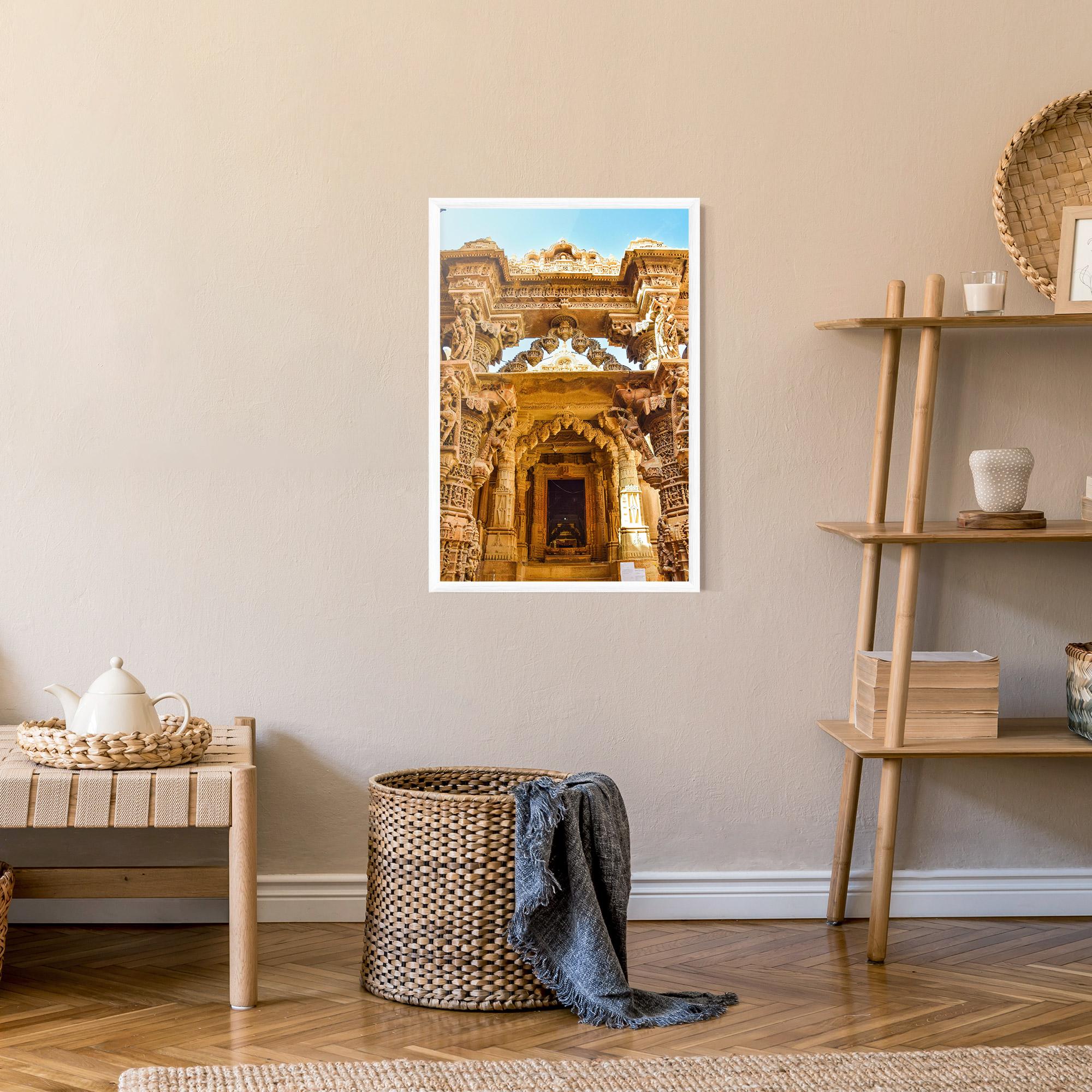 Poster Înrămat Temples Of Jaisalmer mockup 9