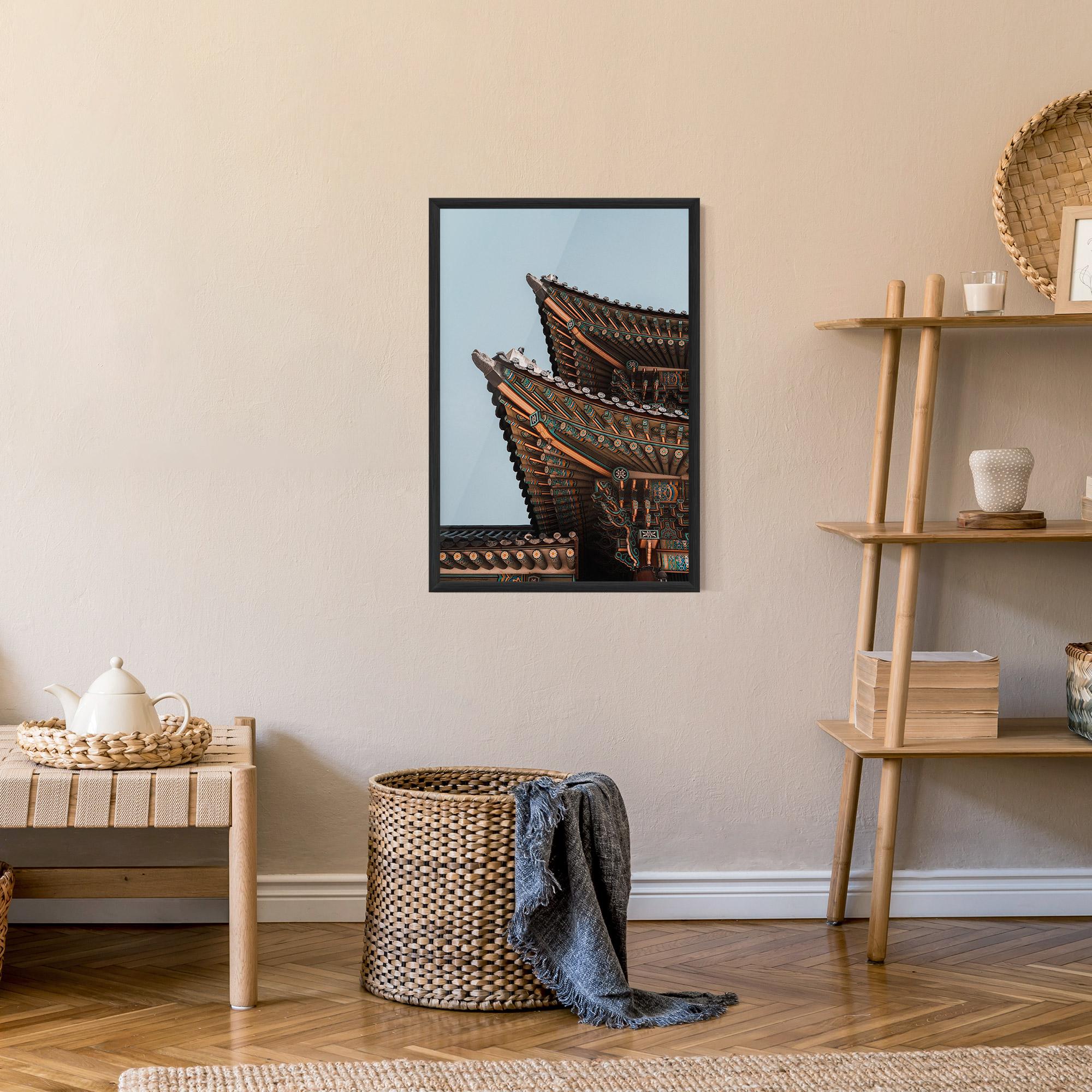 Poster Înrămat Gyeongbokgung mockup 9