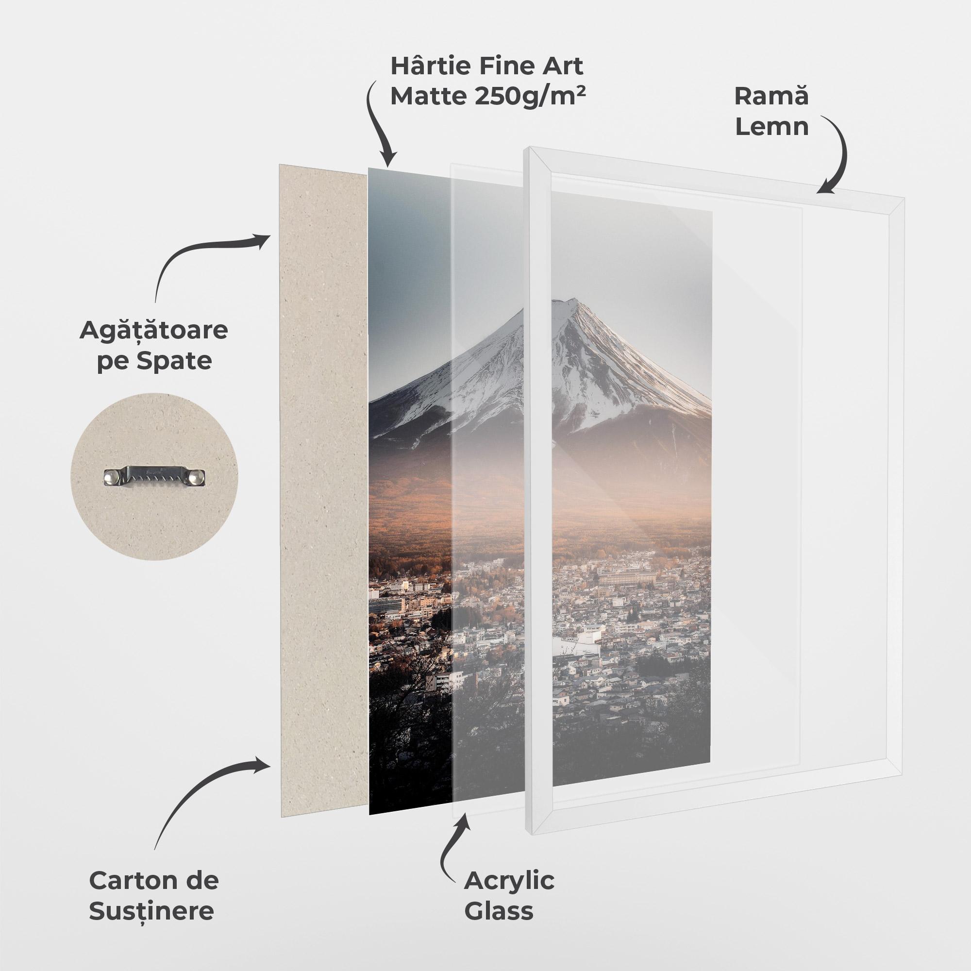 Poster Înrămat Kuwaguchi mockup 1