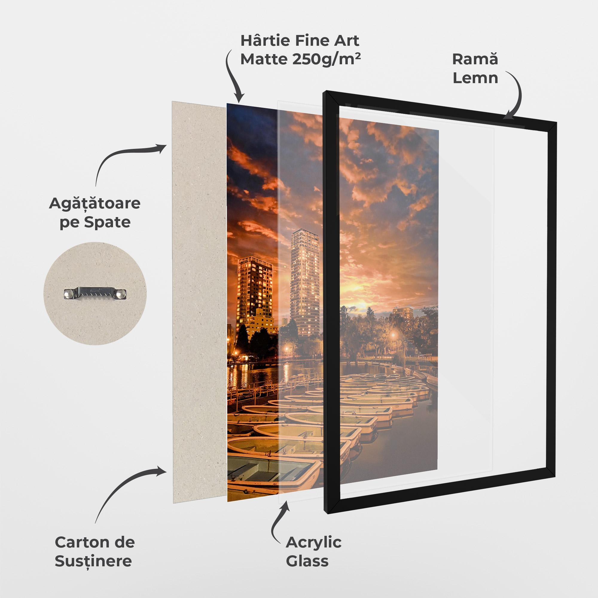 Poster Înrămat Shinobazu mockup 1