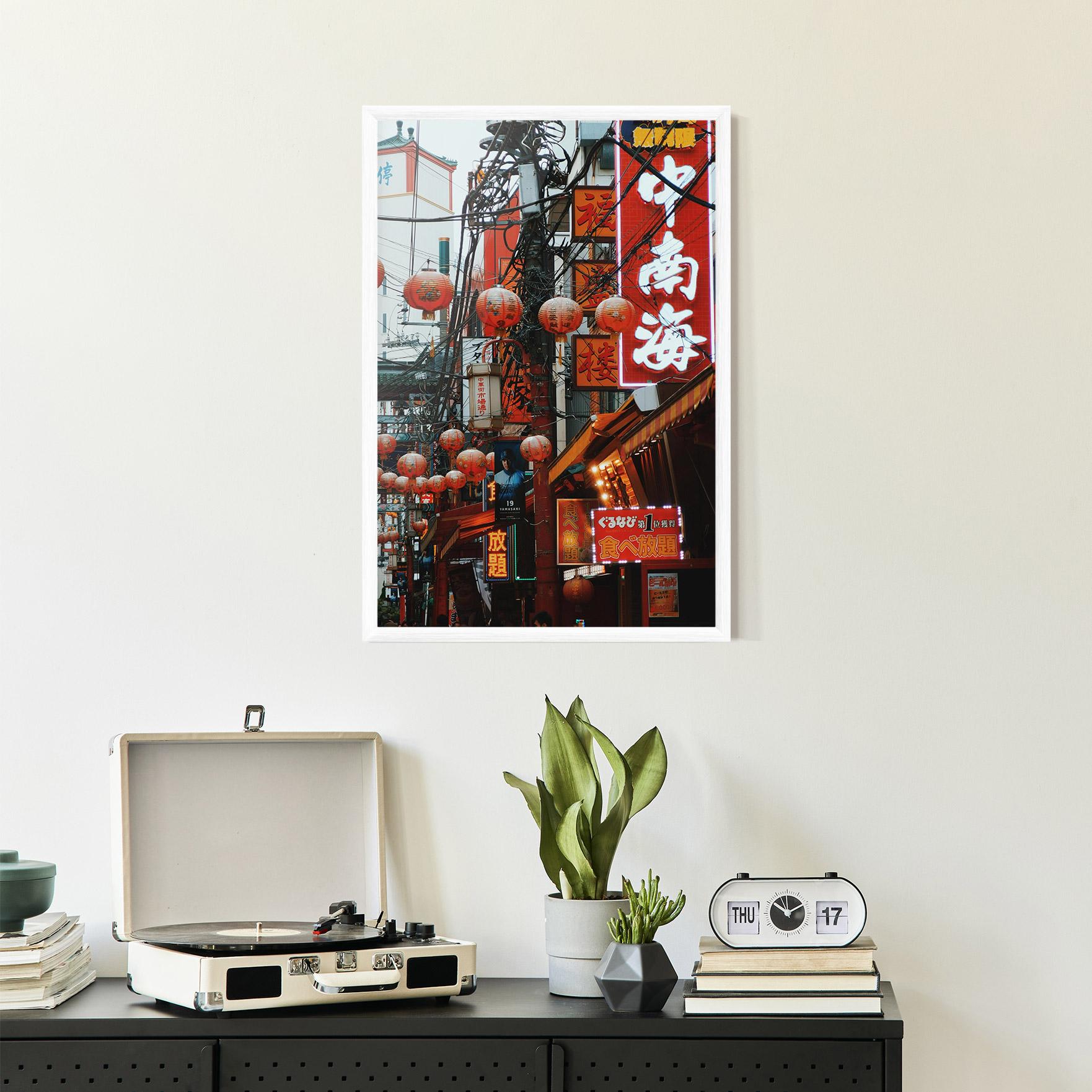 Poster Înrămat Chinatown mockup 2
