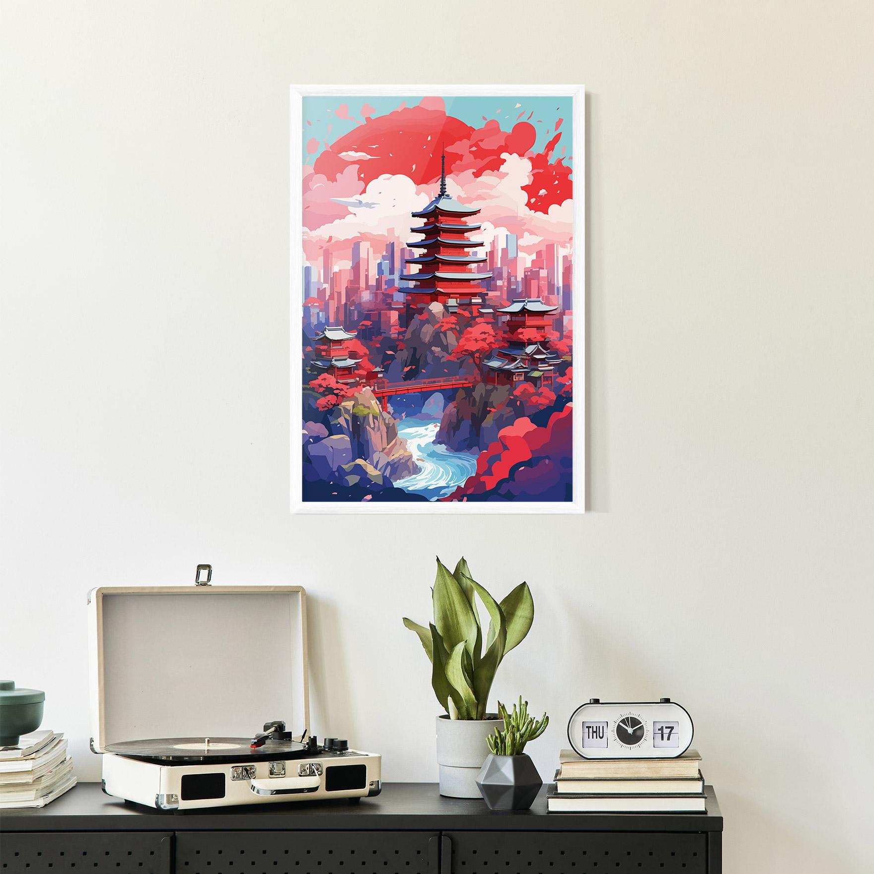 Poster Înrămat City Style Art mockup 2