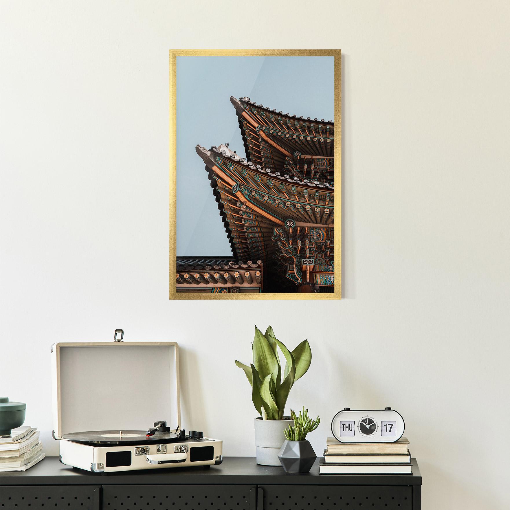 Poster Înrămat Gyeongbokgung mockup 2