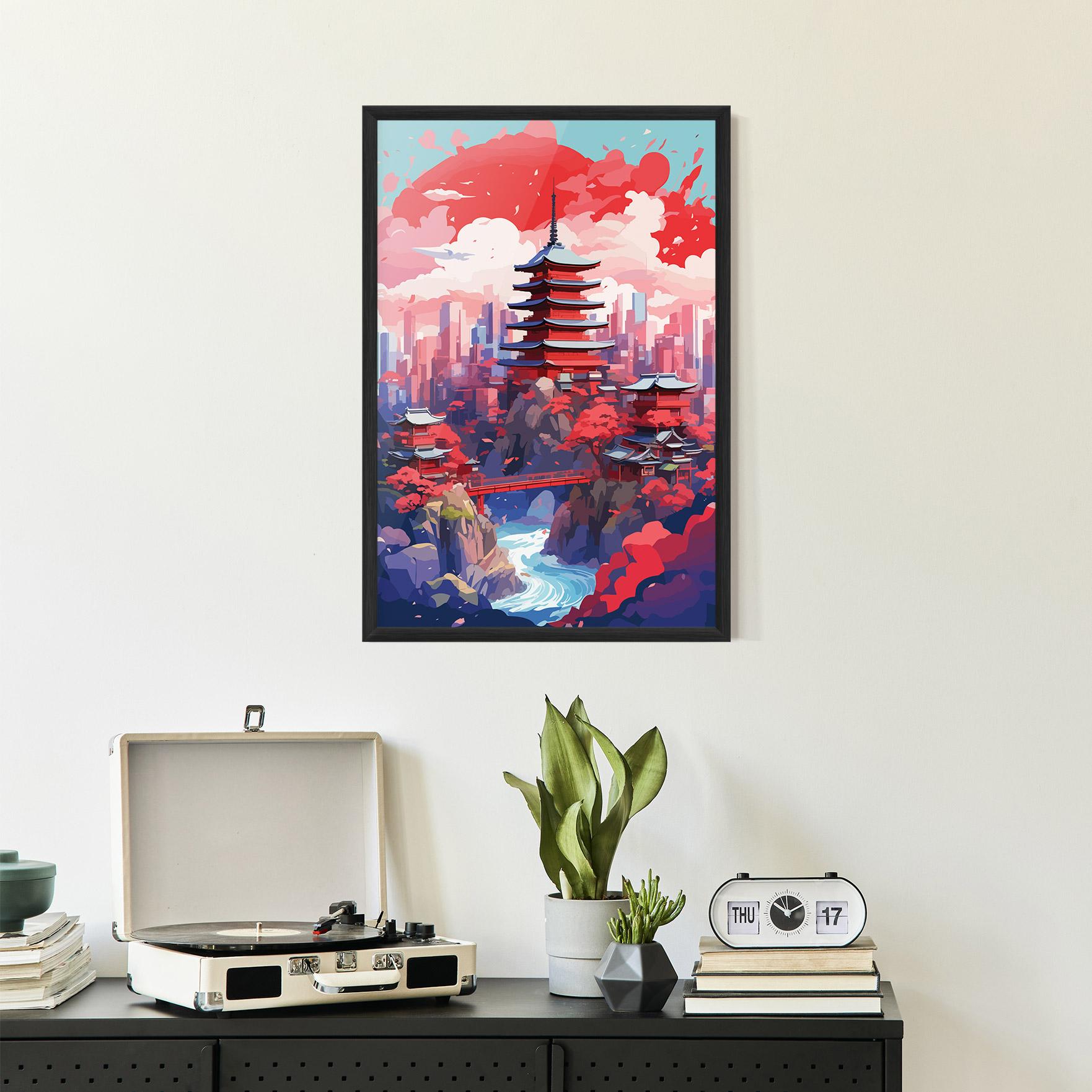 Poster Înrămat City Style Art mockup 2