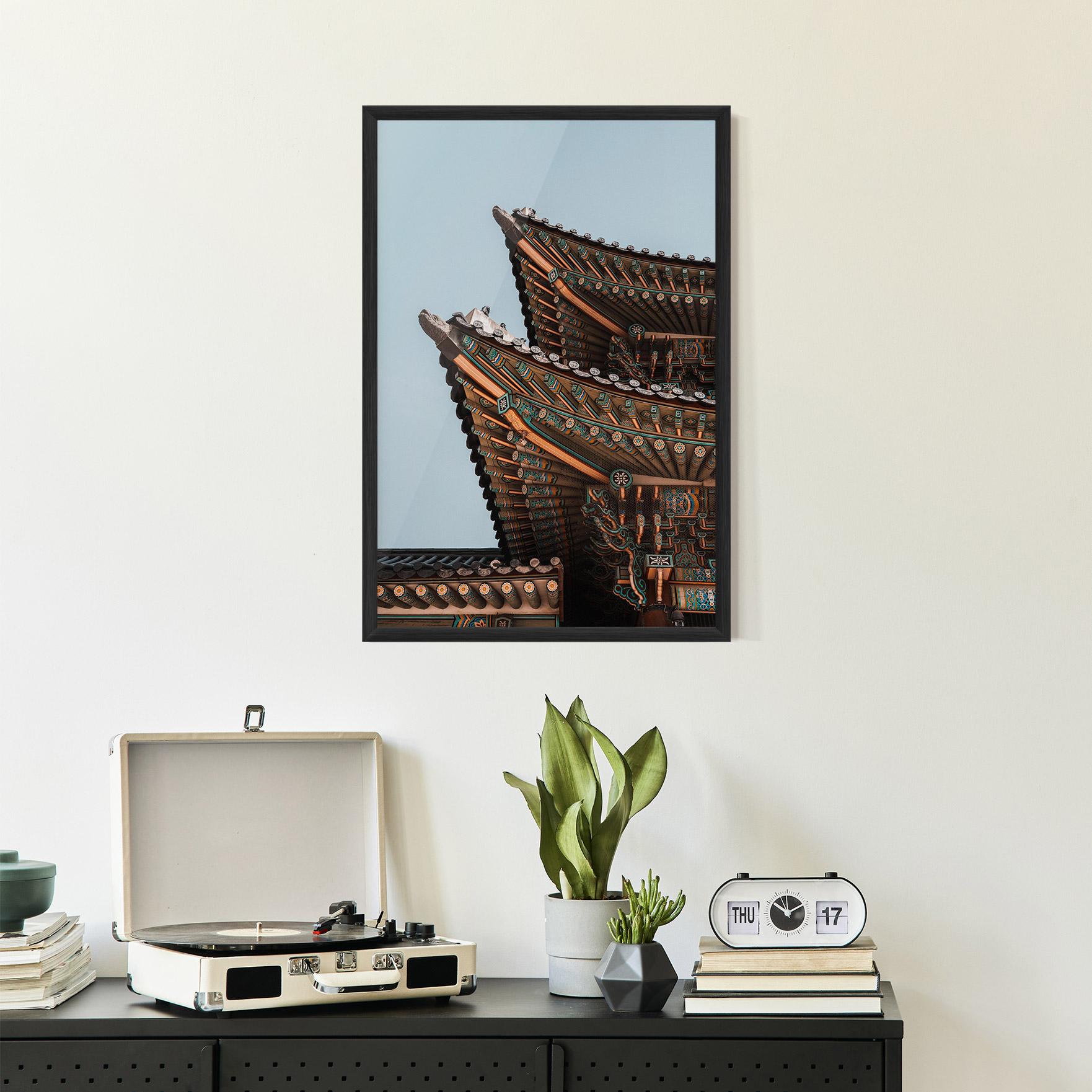 Poster Înrămat Gyeongbokgung mockup 2