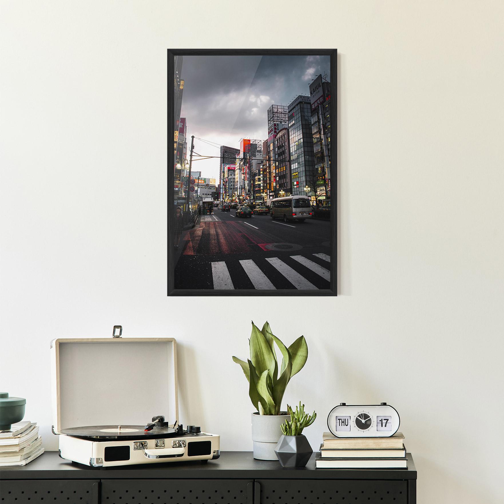 Poster Înrămat Shinjuku mockup 2