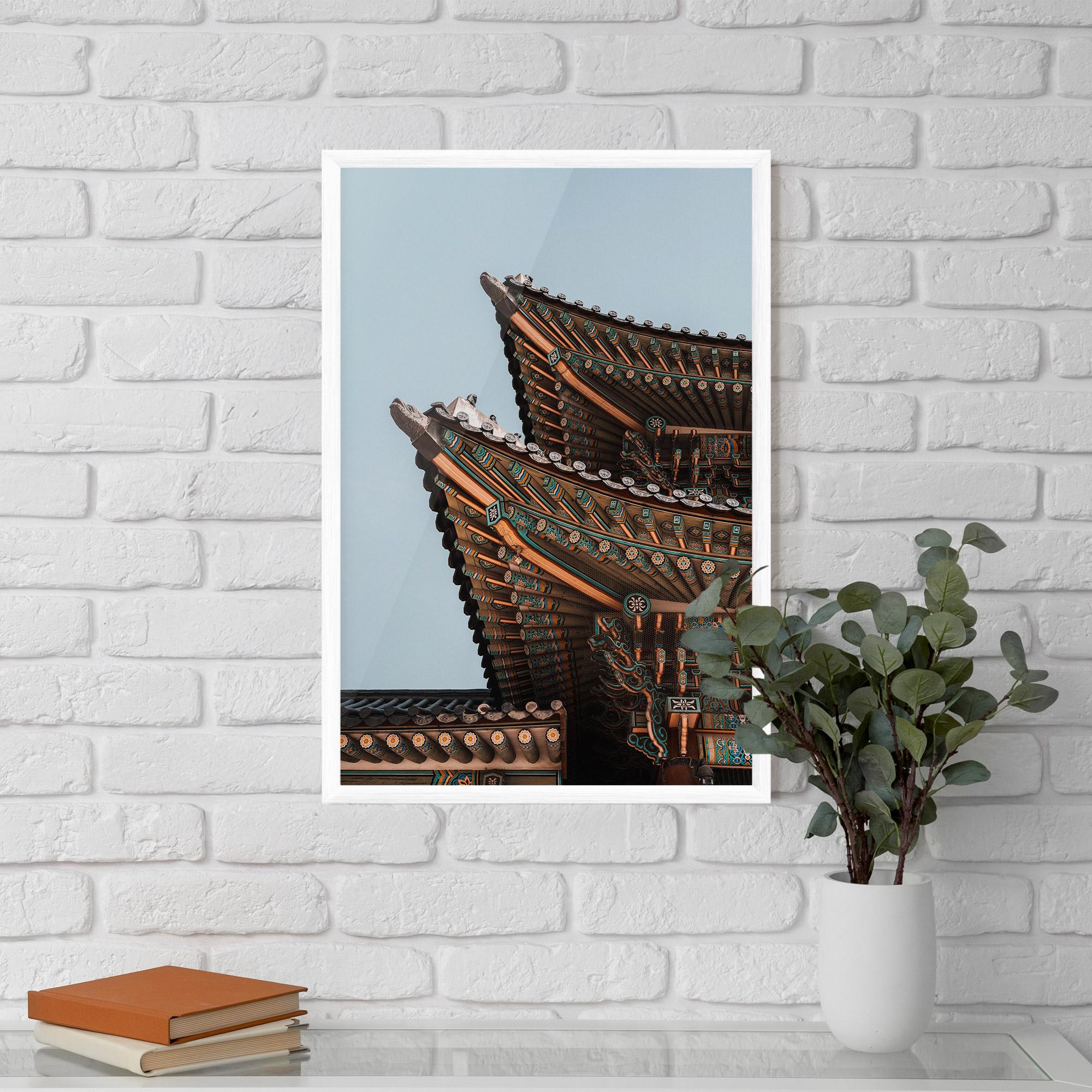 Poster Înrămat Gyeongbokgung mockup 5