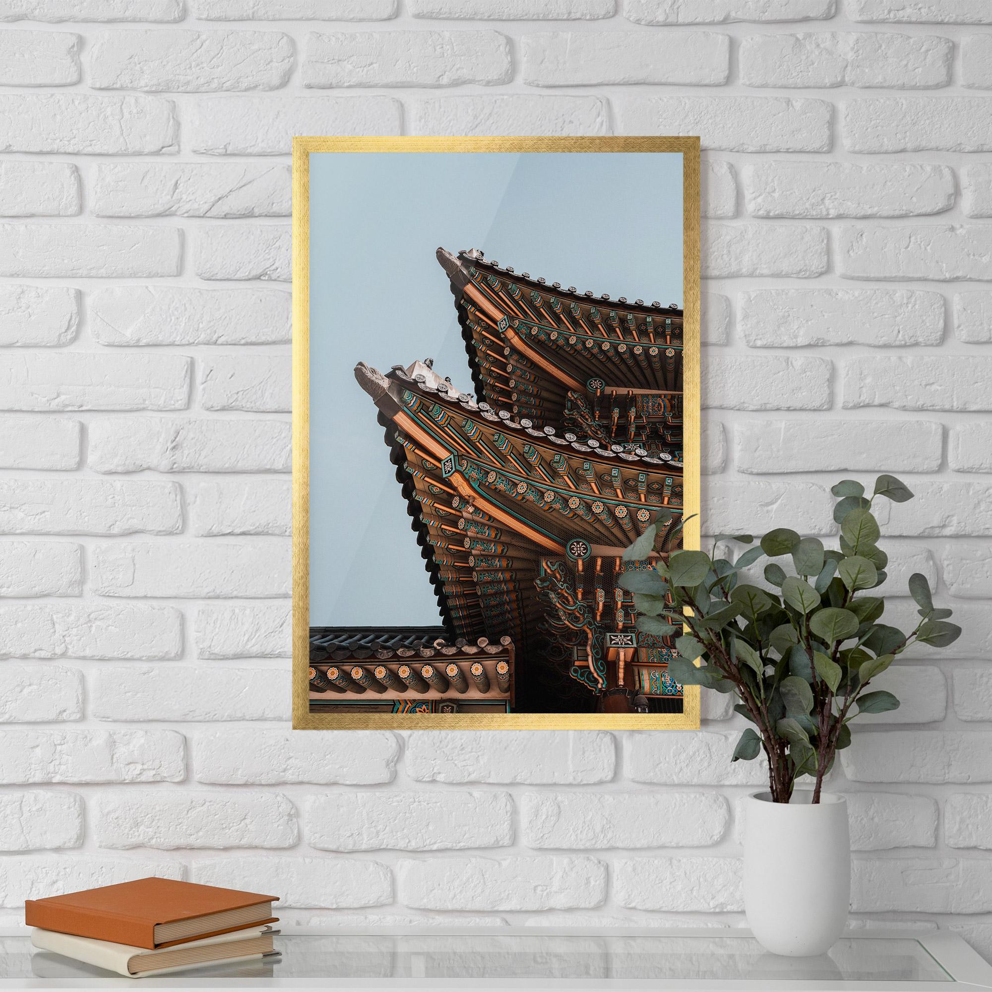 Poster Înrămat Gyeongbokgung mockup 5