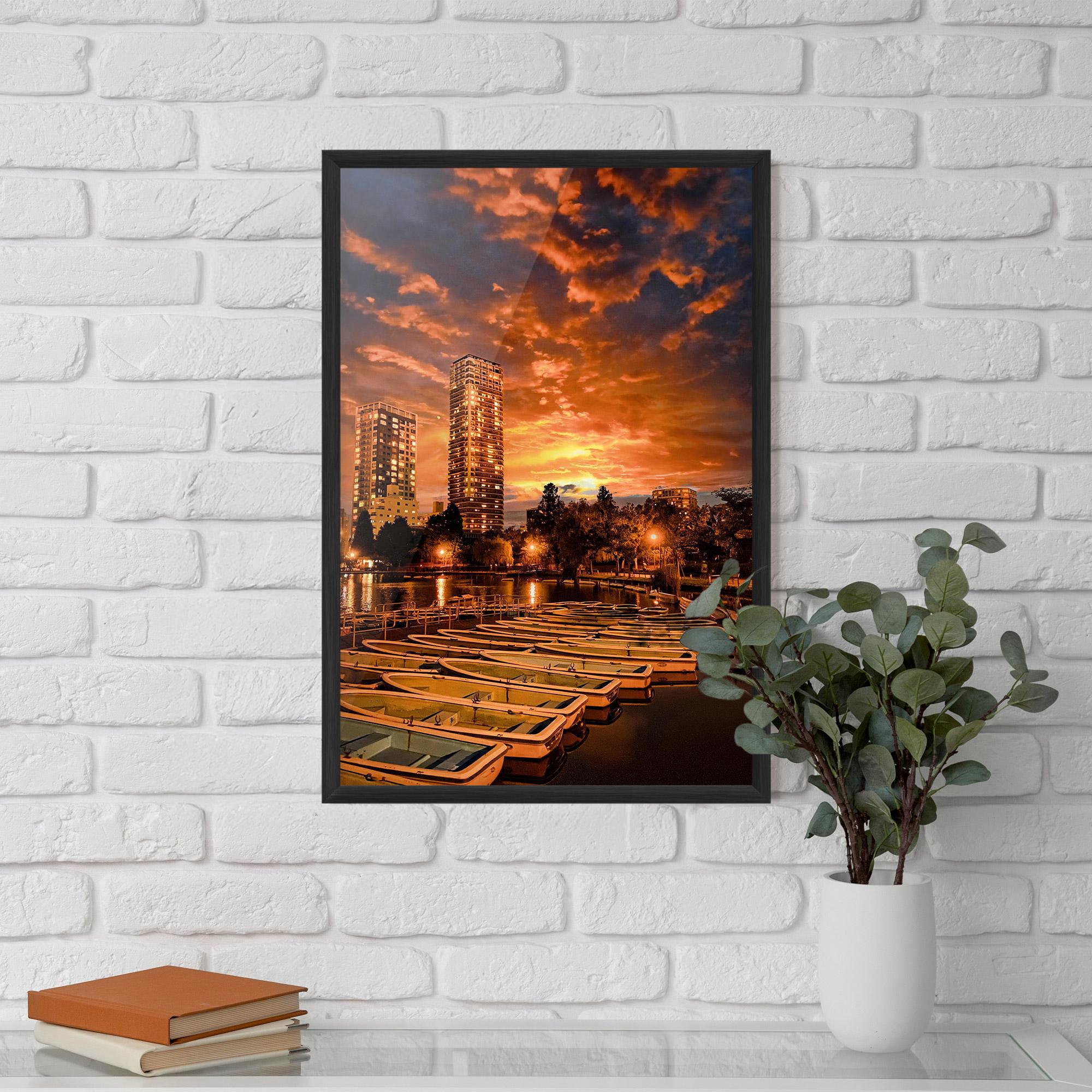 Poster Înrămat Shinobazu mockup 5