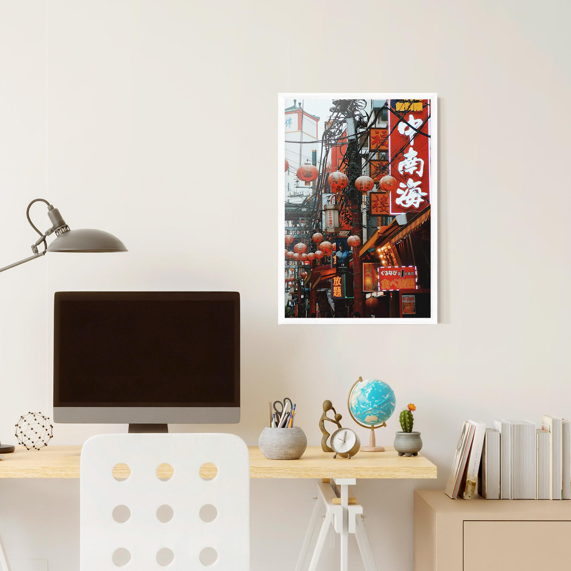 Poster Înrămat Chinatown mockup 6