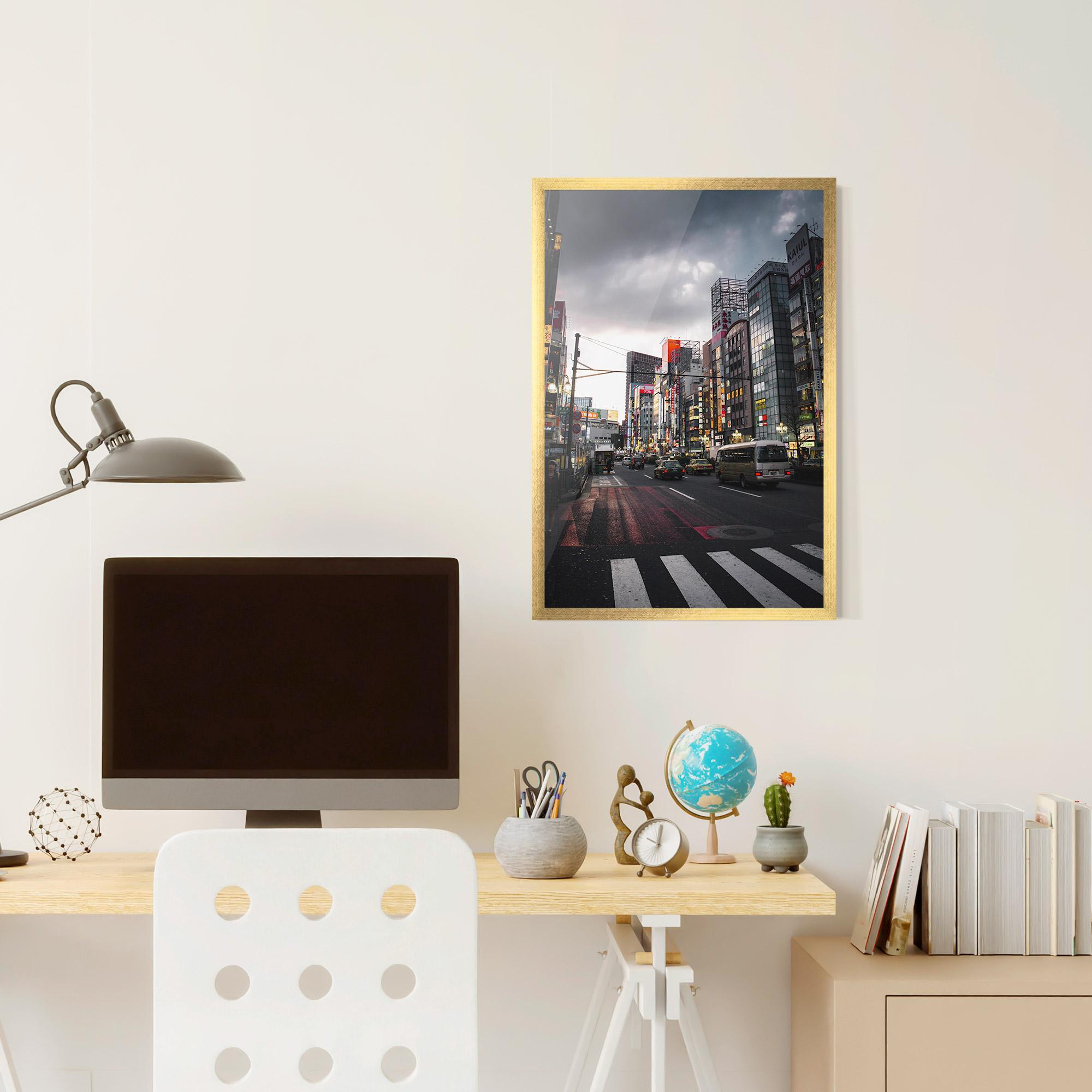 Poster Înrămat Shinjuku mockup 6