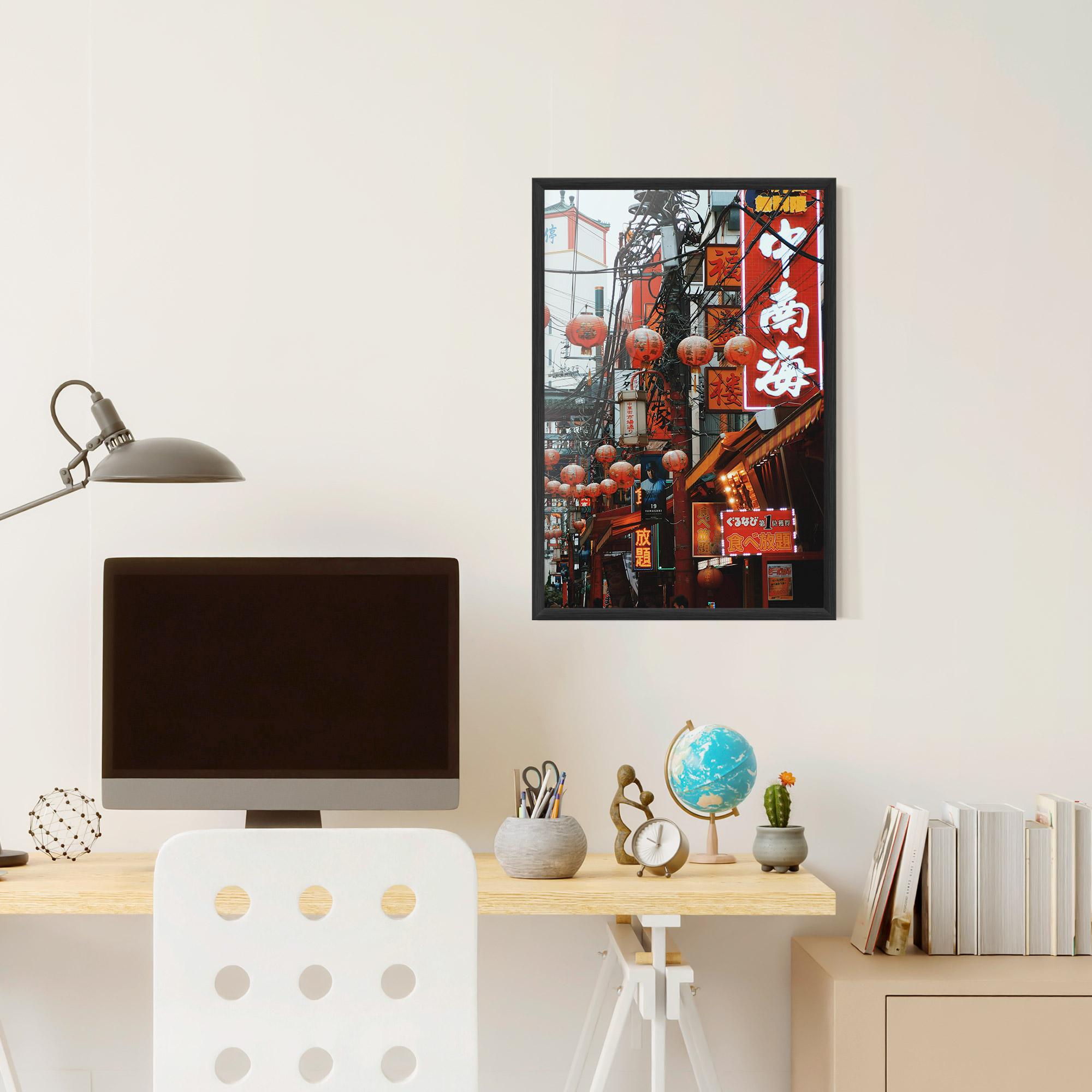 Poster Înrămat Chinatown mockup 6