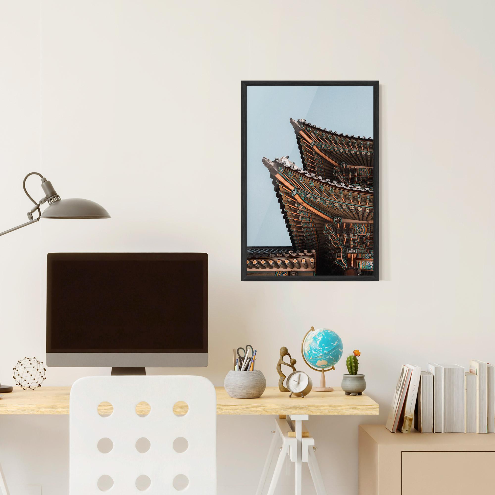 Poster Înrămat Gyeongbokgung mockup 6