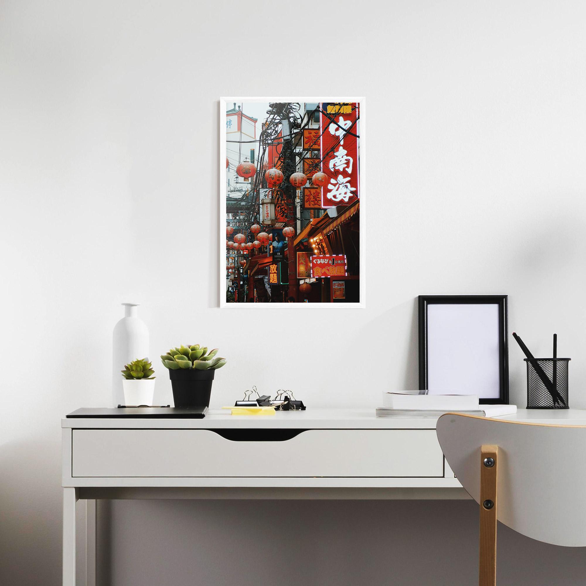 Poster Înrămat Chinatown mockup 7