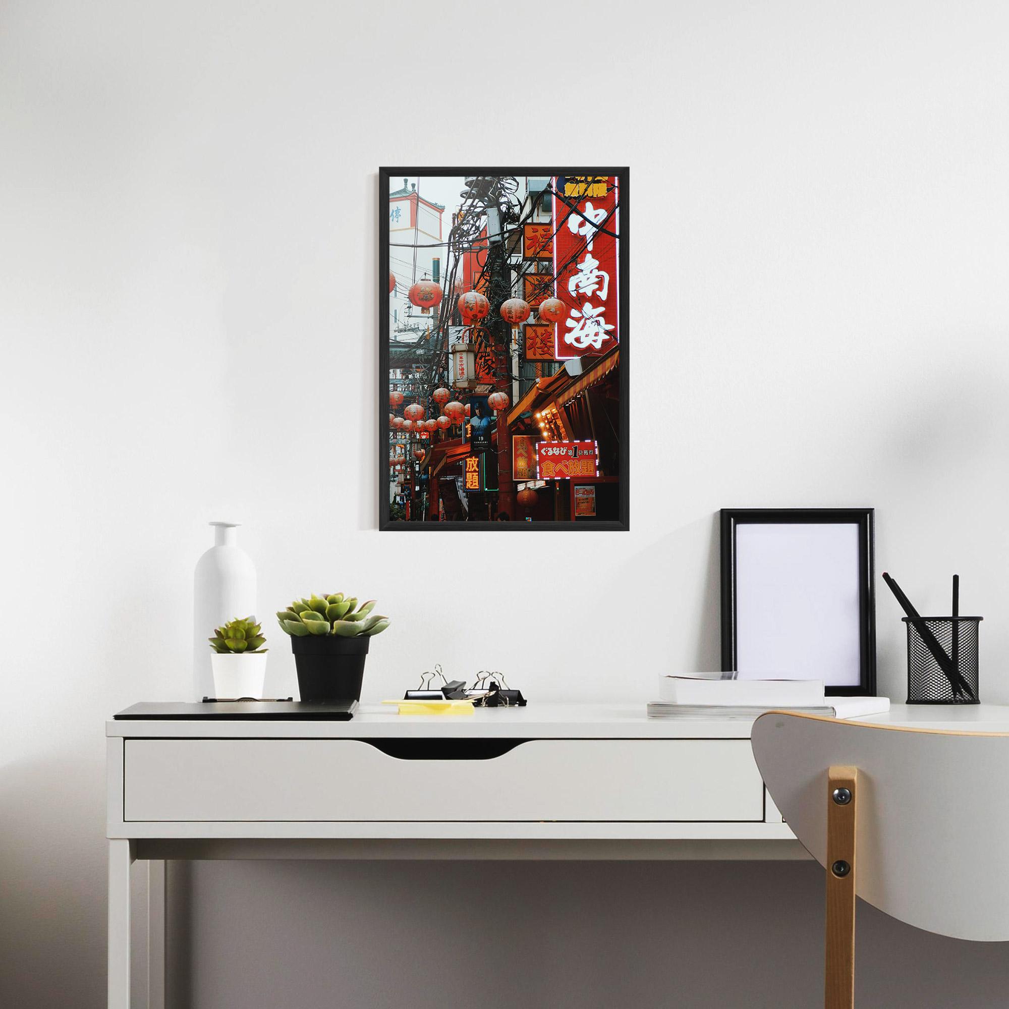 Poster Înrămat Chinatown mockup 7