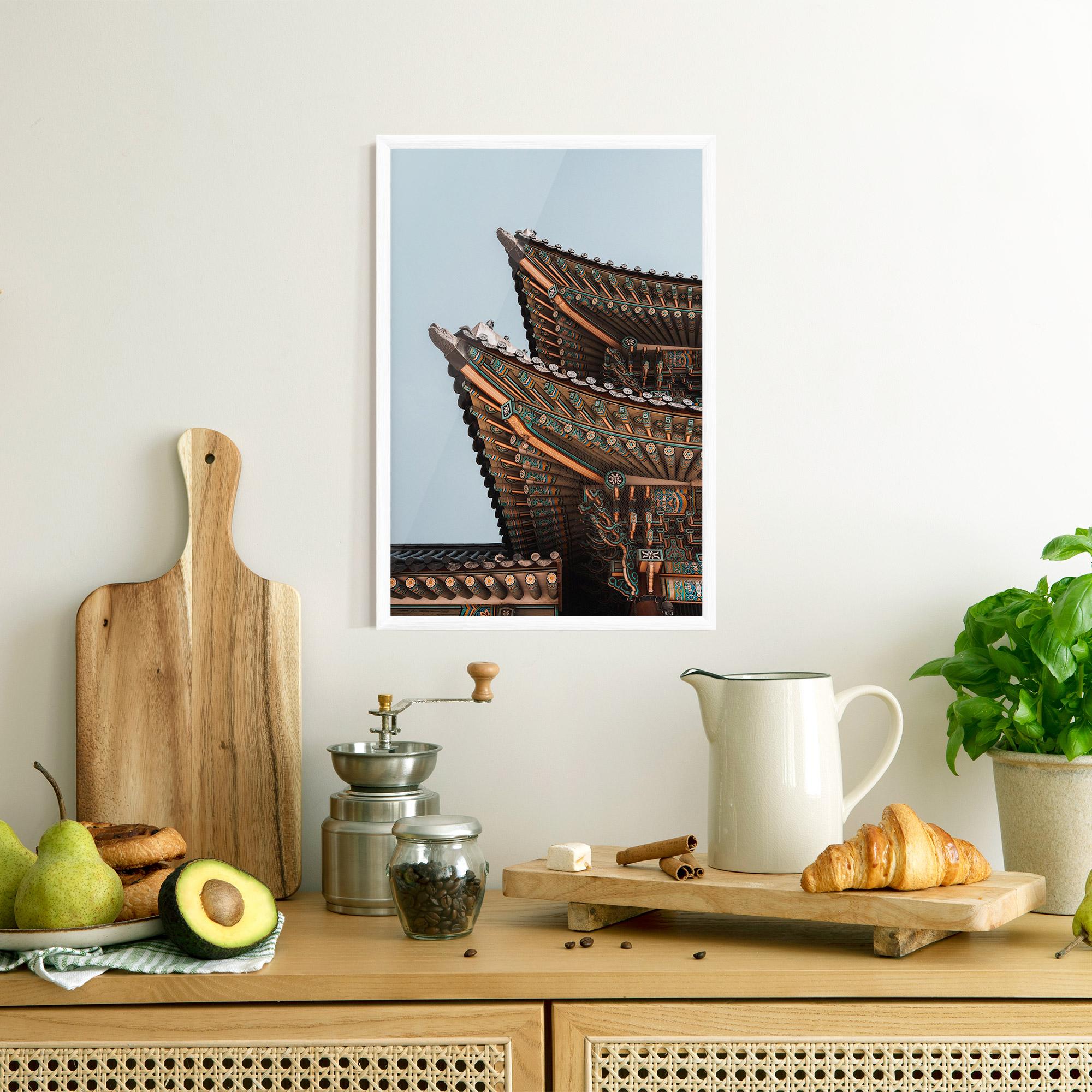 Poster Înrămat Gyeongbokgung mockup 8