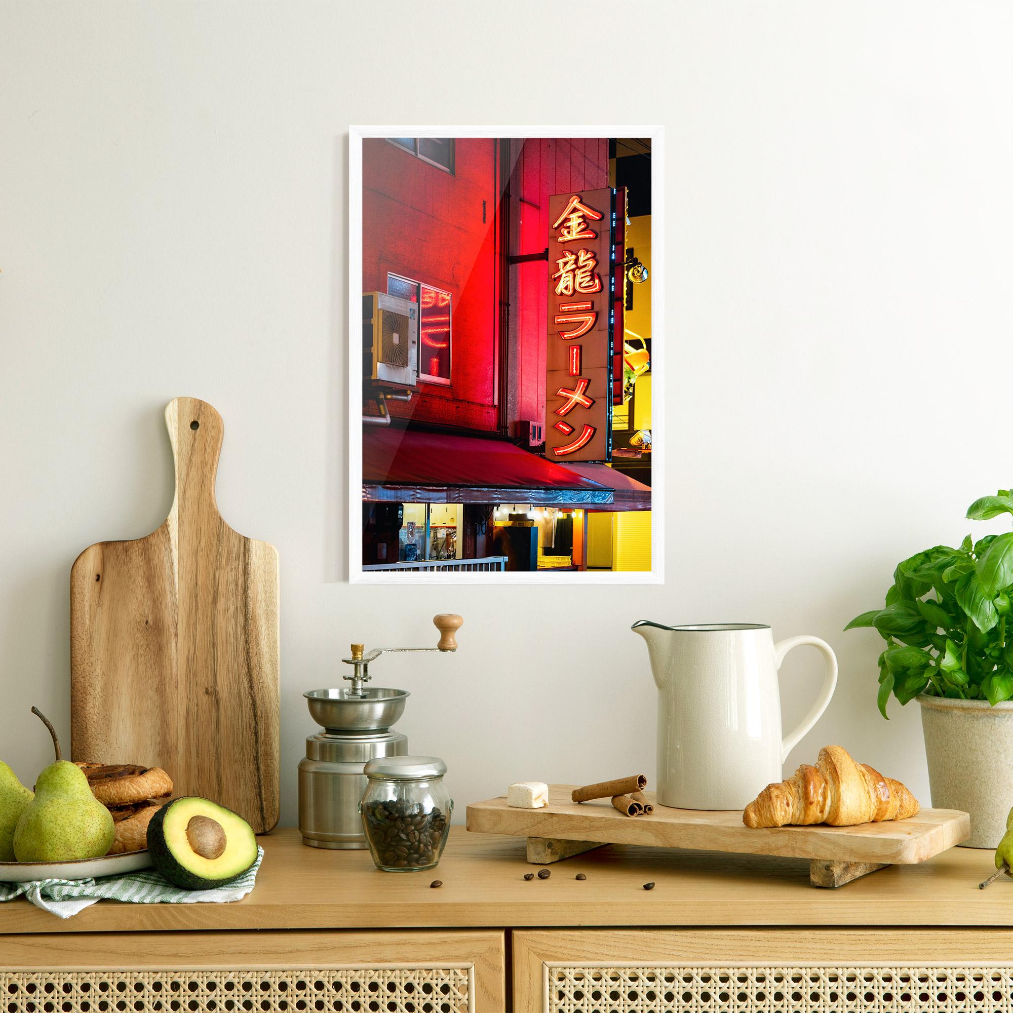 Poster Înrămat Ramen Restaurant mockup 8