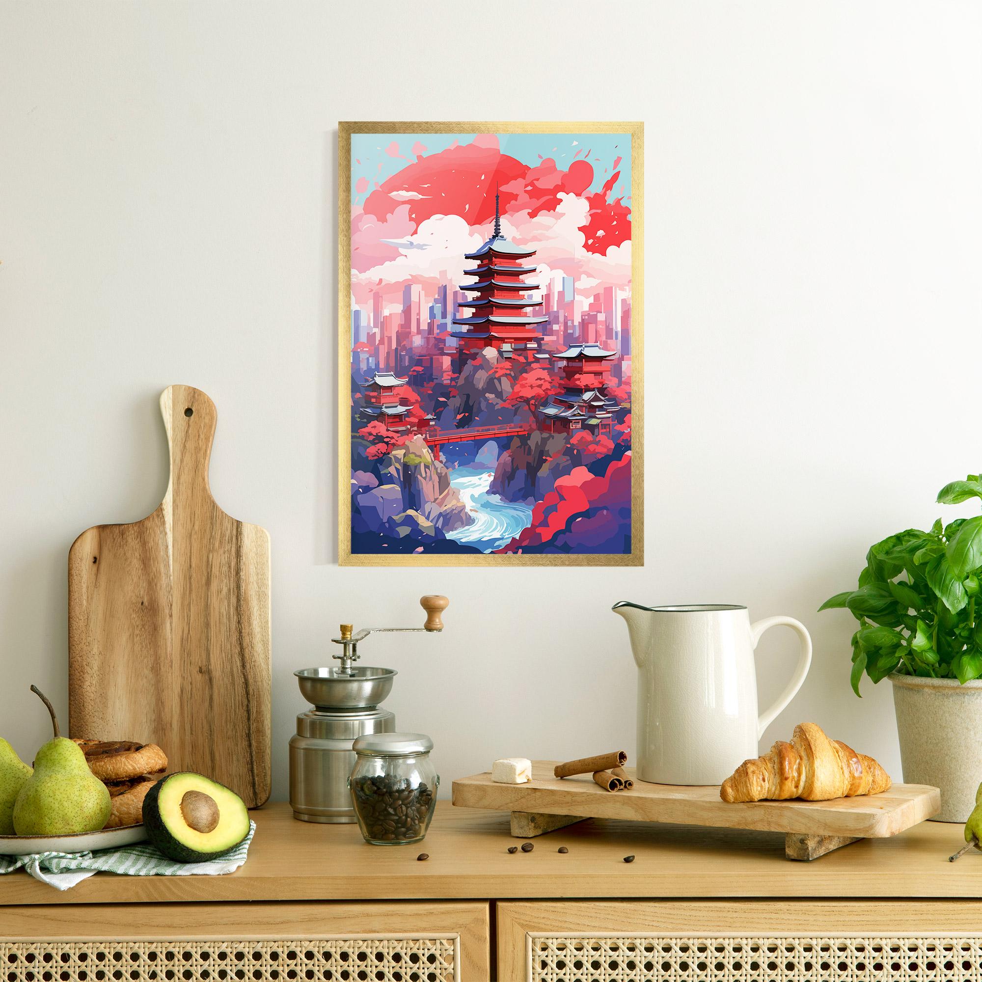 Poster Înrămat City Style Art mockup 8