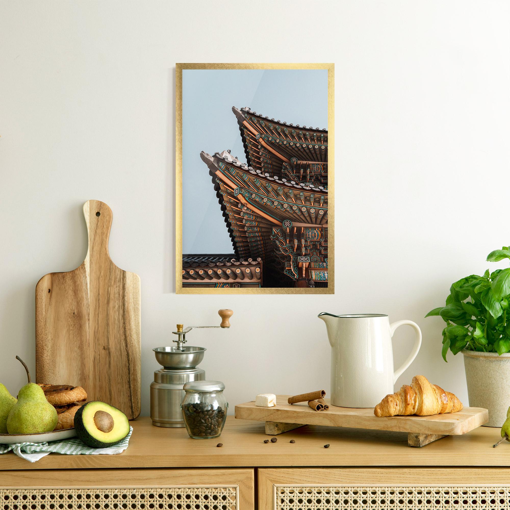 Poster Înrămat Gyeongbokgung mockup 8