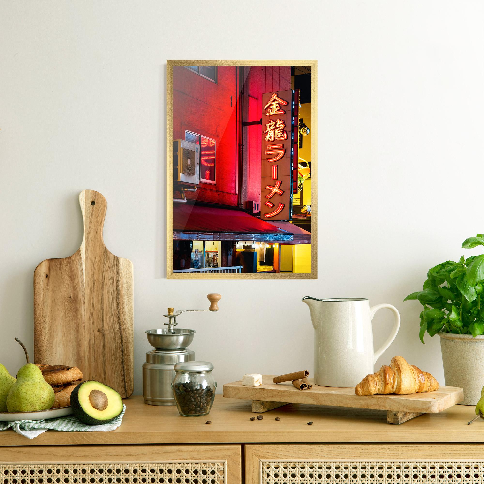Poster Înrămat Ramen Restaurant mockup 8