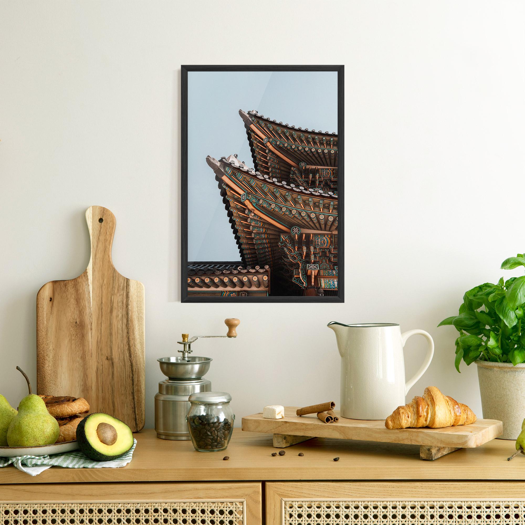 Poster Înrămat Gyeongbokgung mockup 8