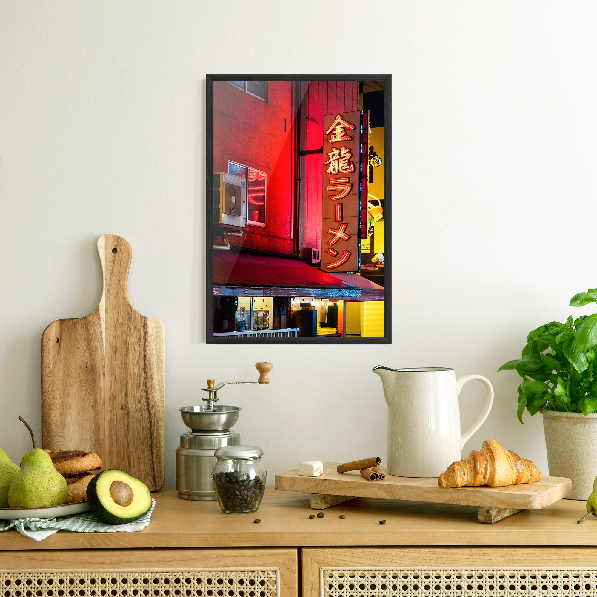 Poster Înrămat Ramen Restaurant mockup 8