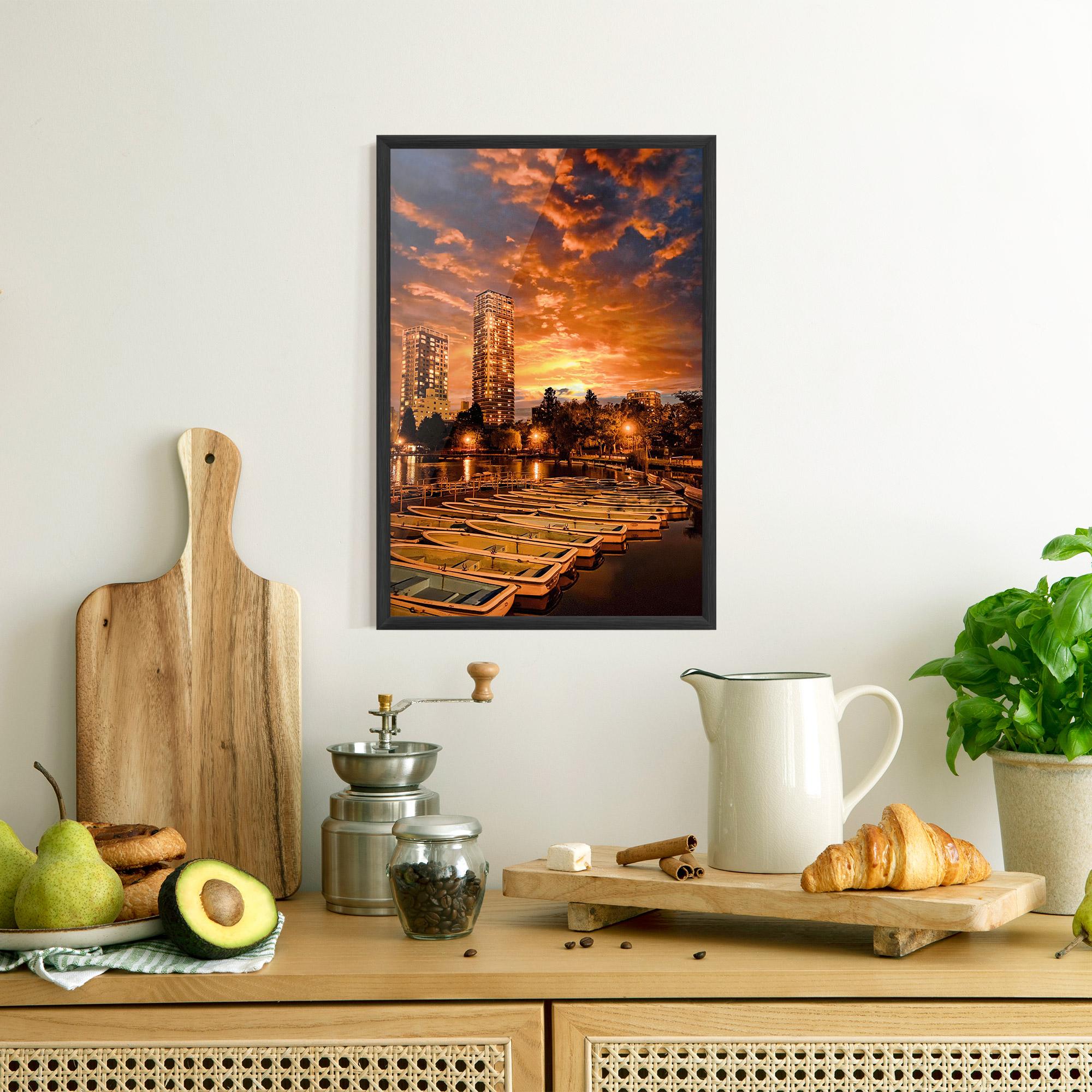 Poster Înrămat Shinobazu mockup 8