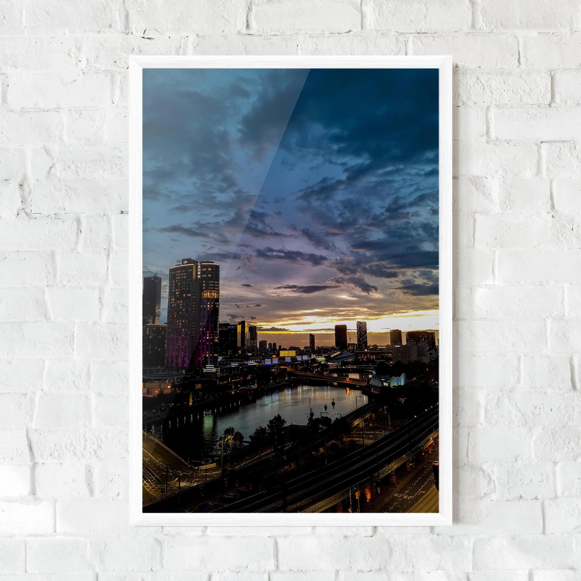 Poster Înrămat Melbourne mockup 0