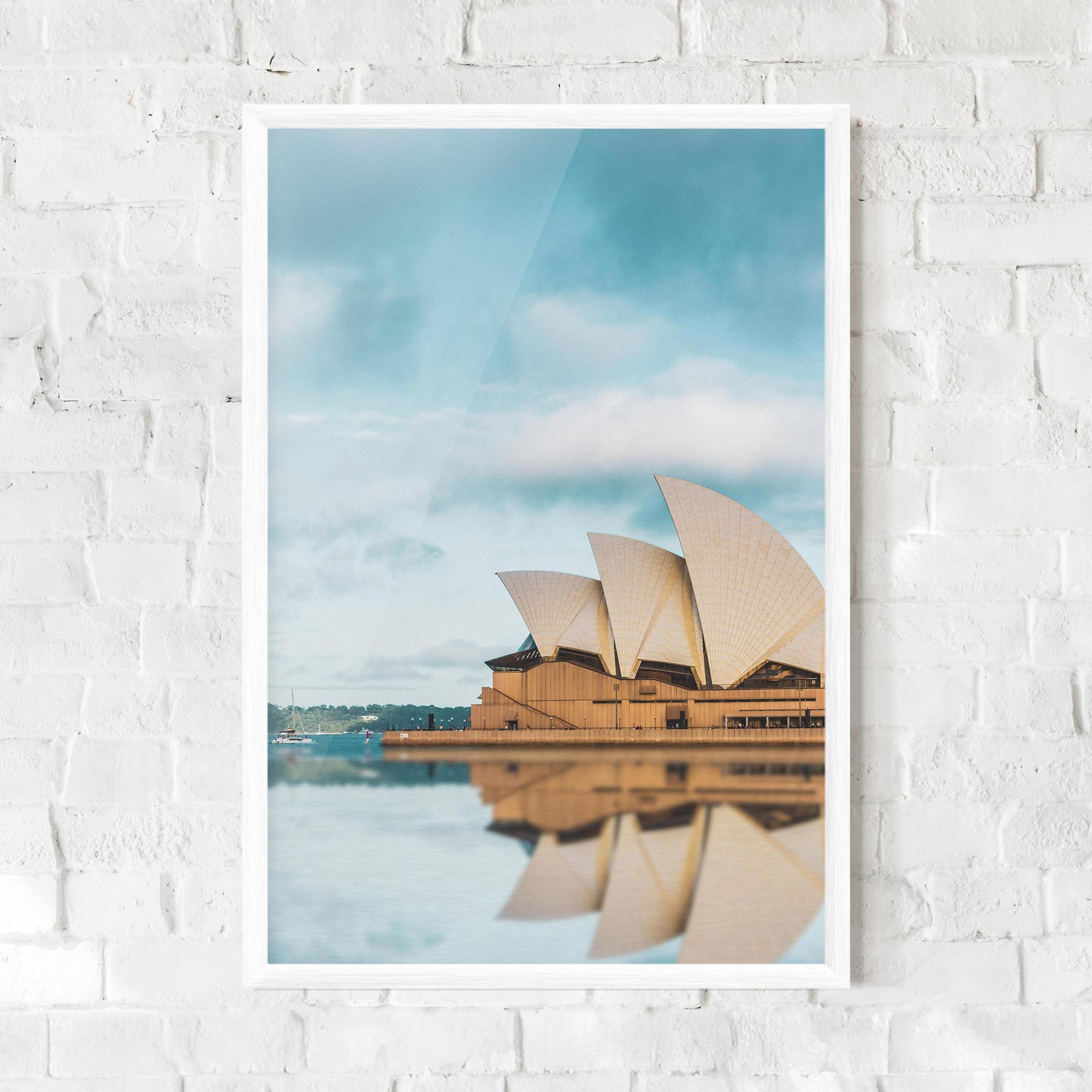 Poster Înrămat Sydney Water mockup 0