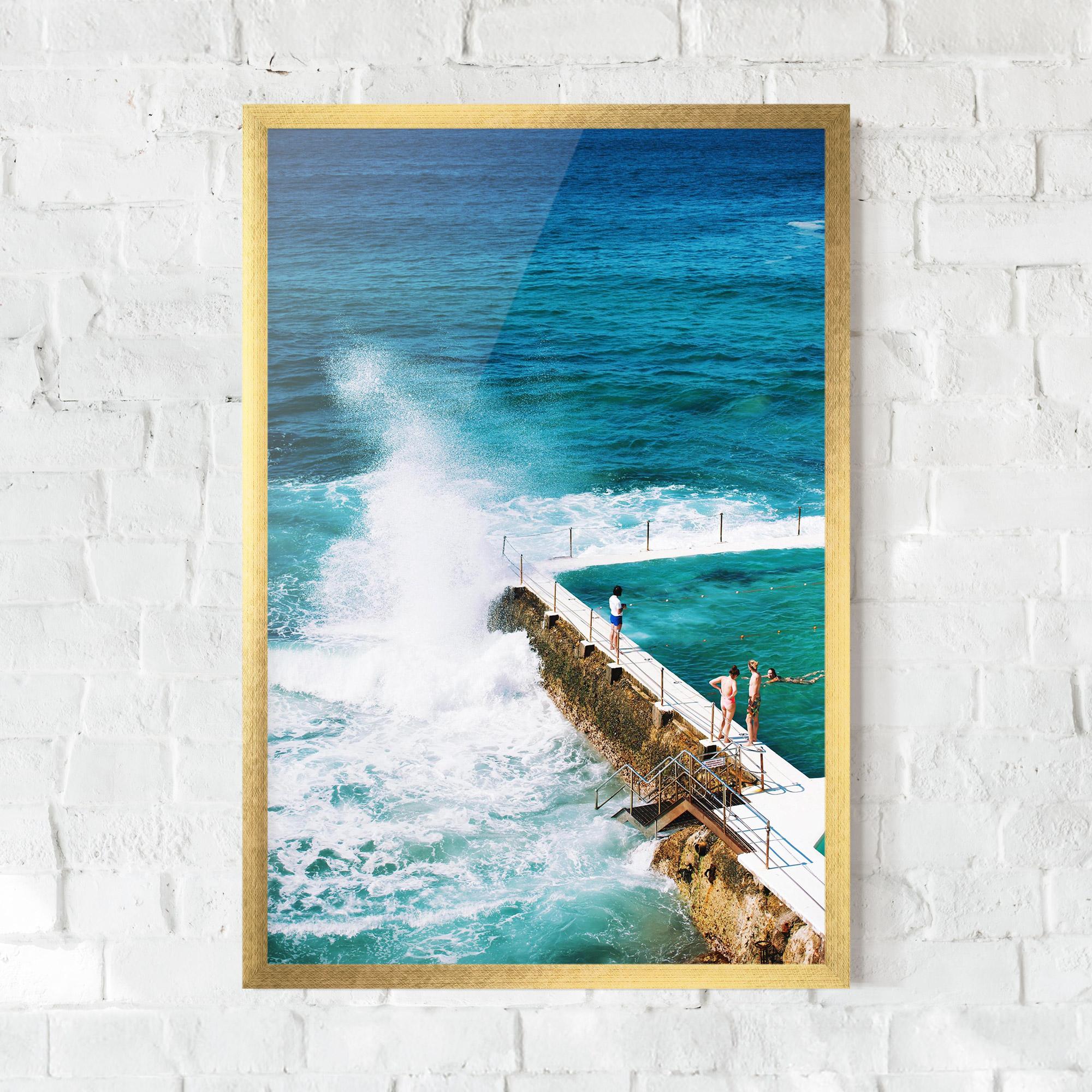 Poster Înrămat Bondi Beach mockup 0