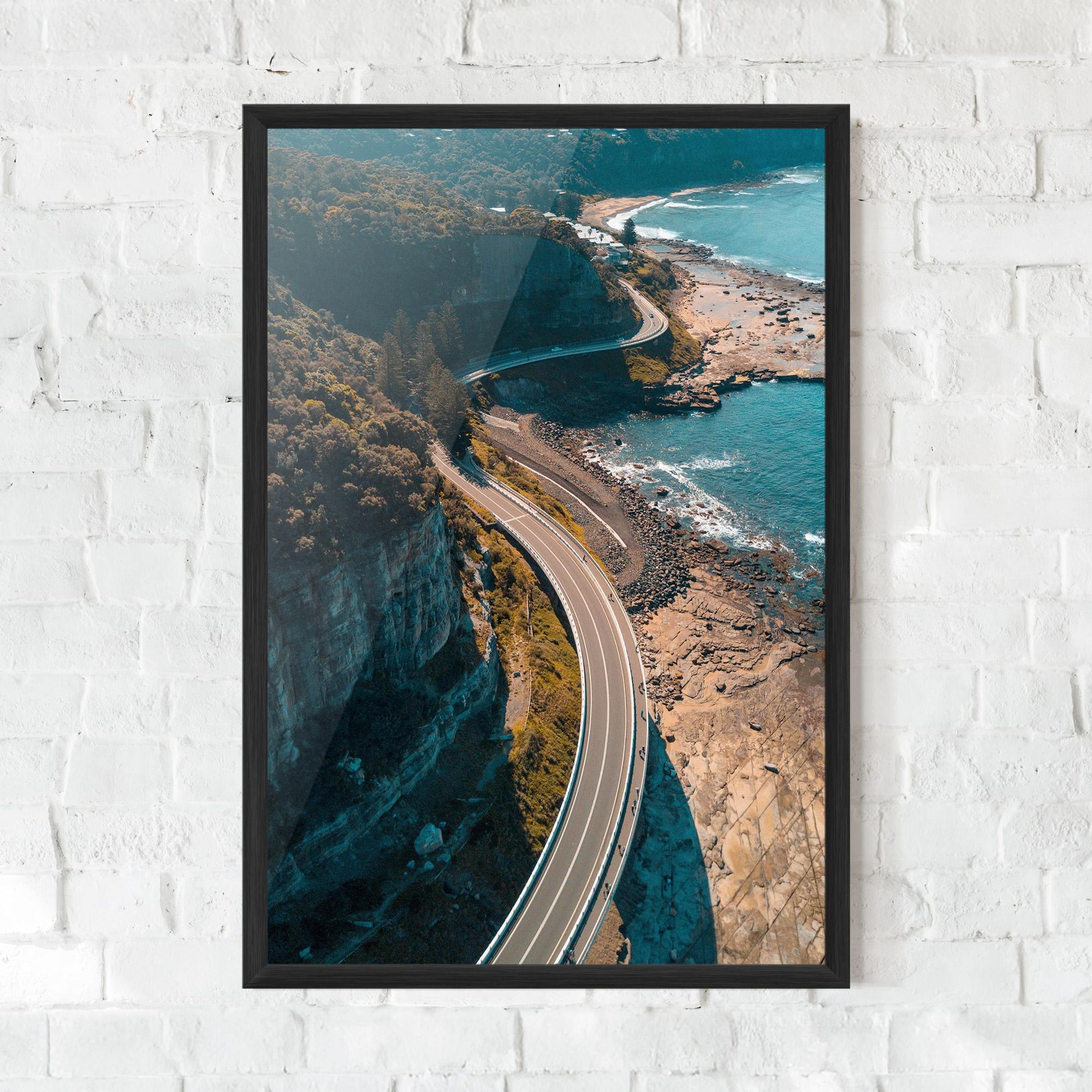 Poster Înrămat Australia Road mockup 0