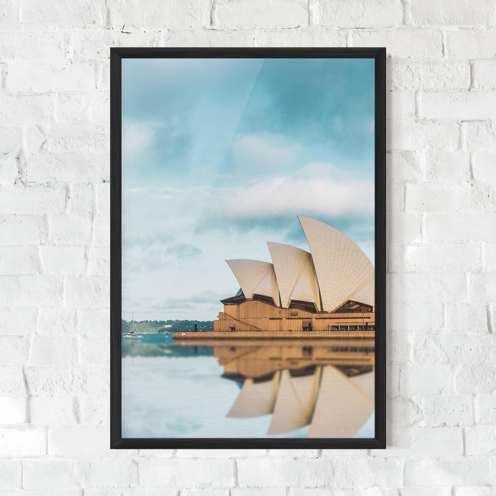 Poster Înrămat Sydney Water mockup 0