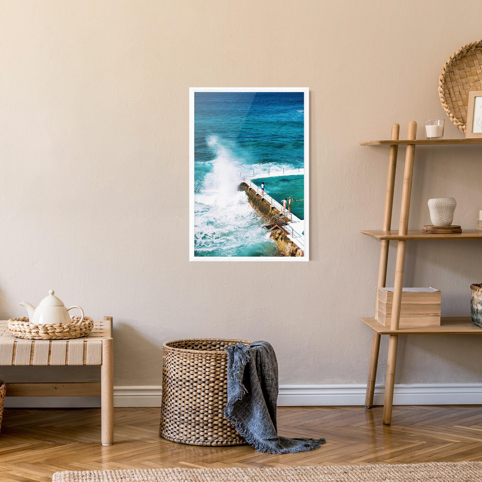 Poster Înrămat Bondi Beach mockup 9