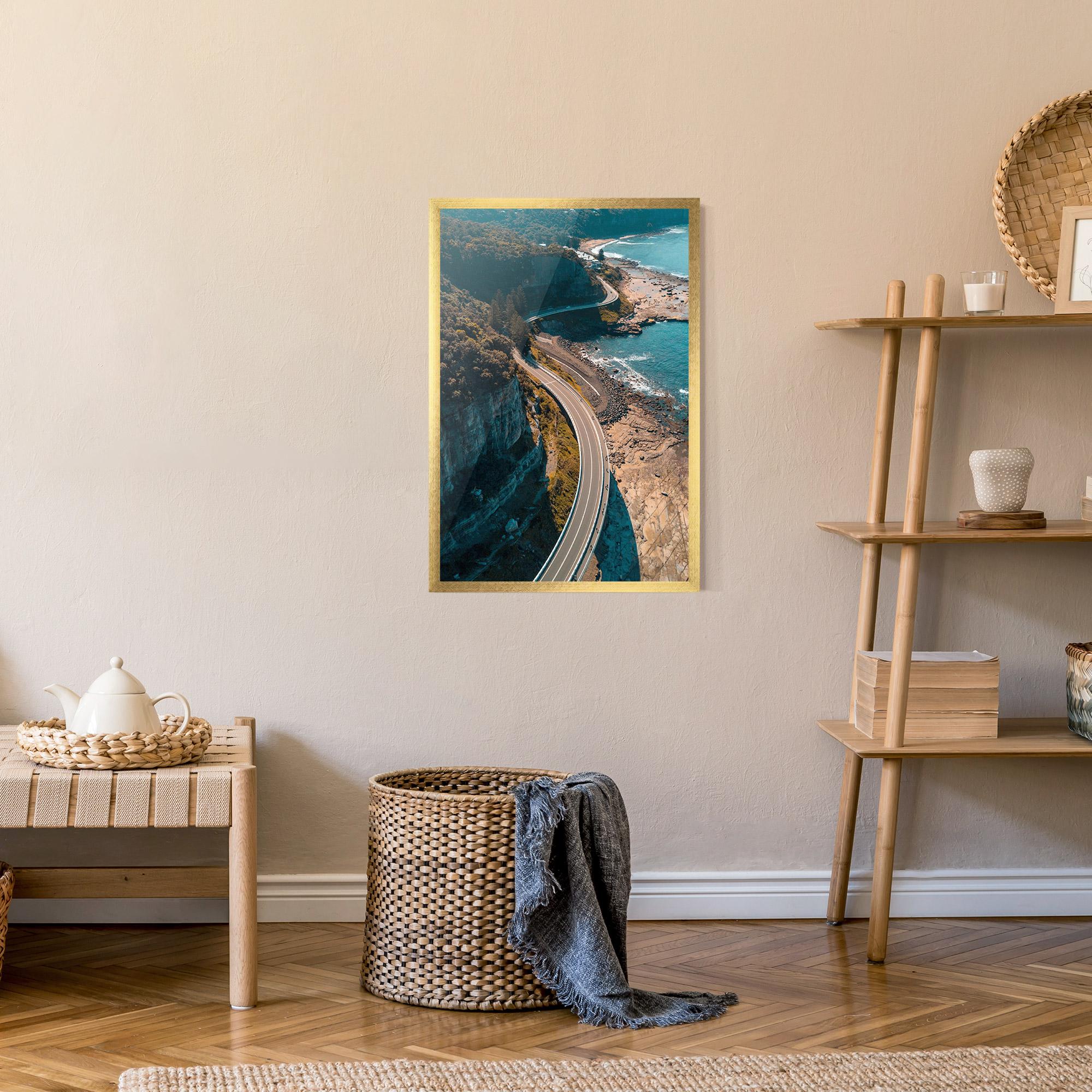 Poster Înrămat Australia Road mockup 9